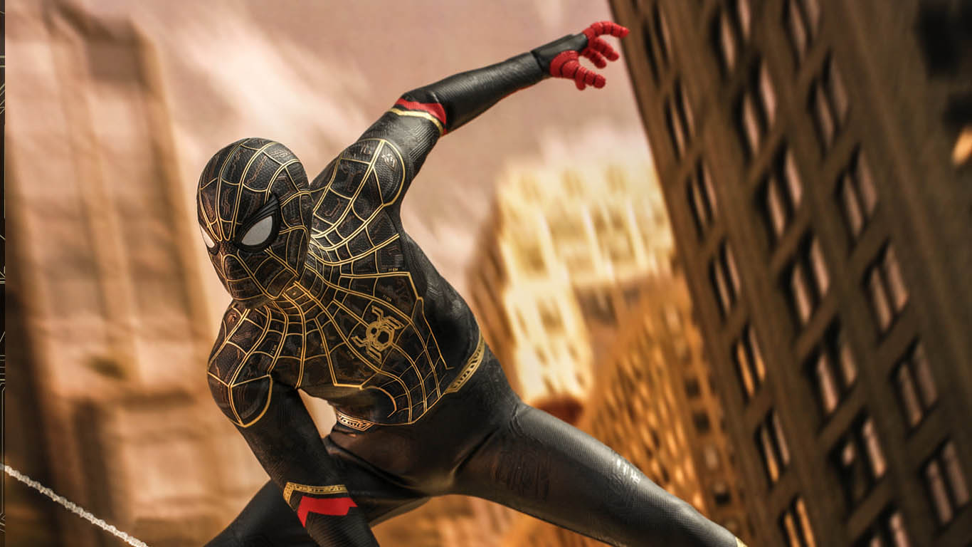 Spiderman Black Suit No Way Home Wallpapers