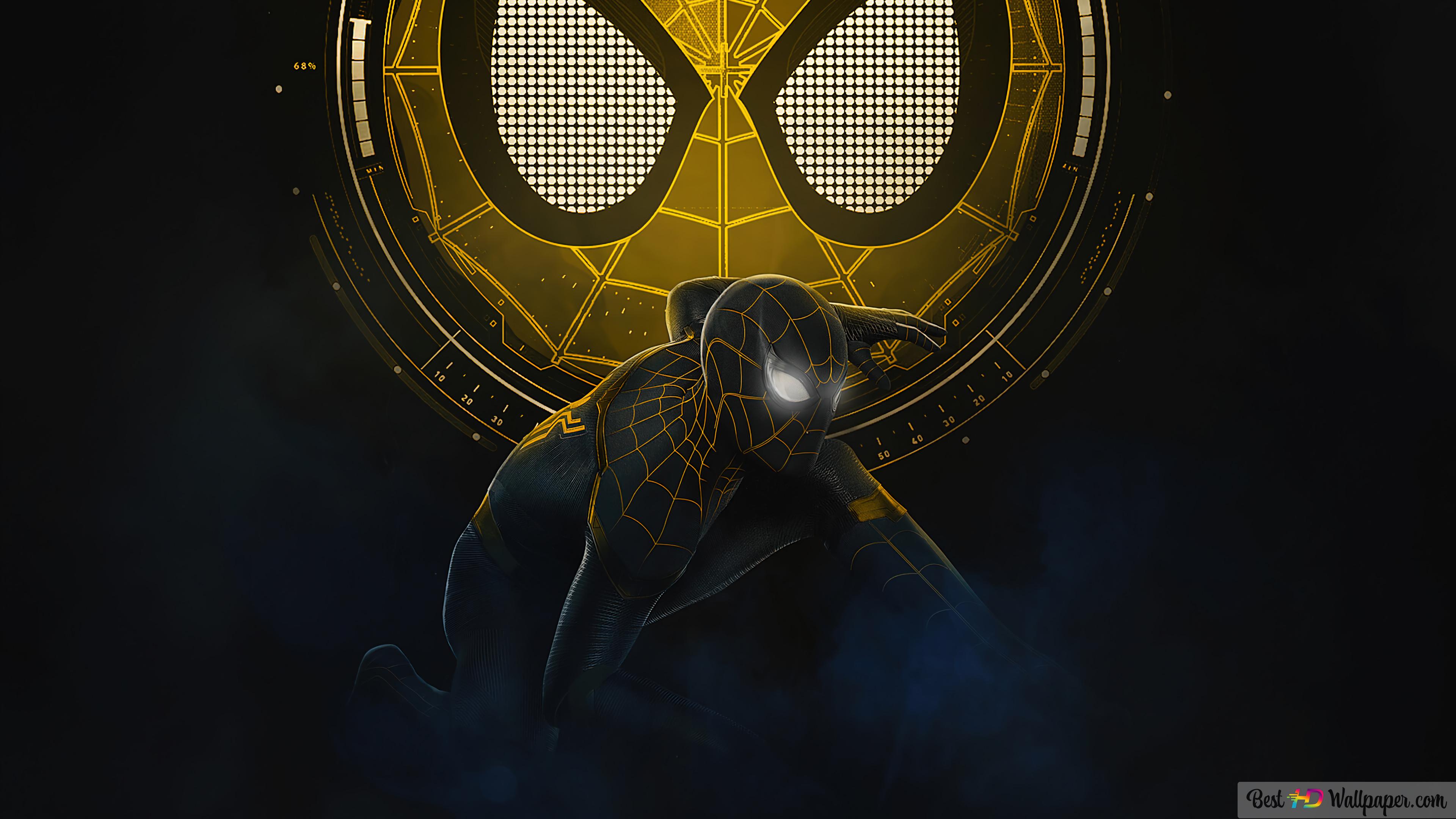 Spiderman Black Suit No Way Home Wallpapers