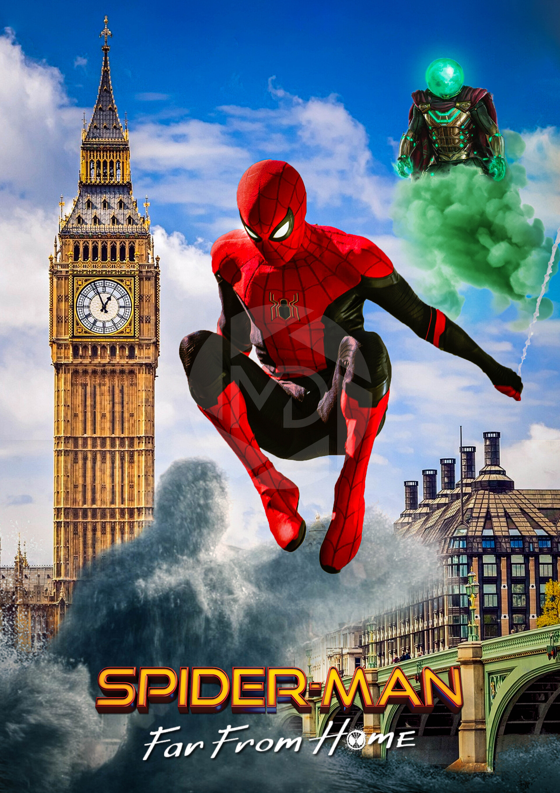 Spiderman Far From Home China Poster Wallpapers