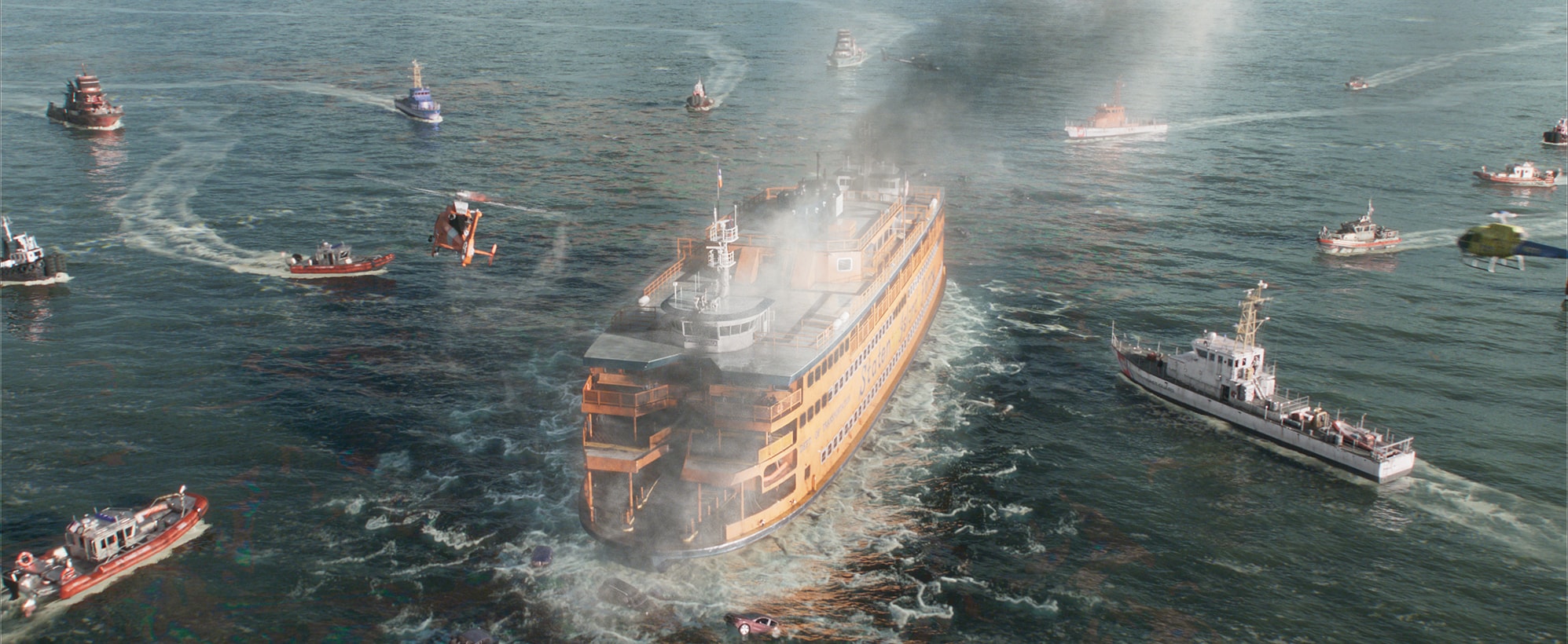 Spiderman Homecoming Boat Fight Scene Wallpapers