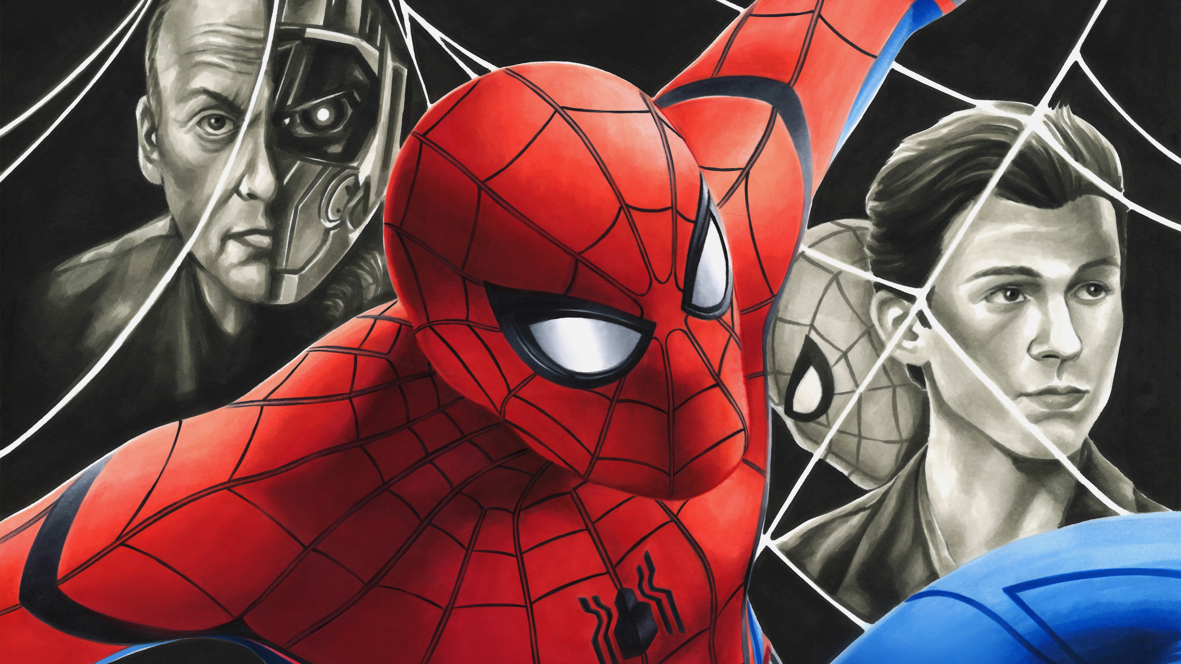 Spiderman Homecoming Hd Photo Wallpapers