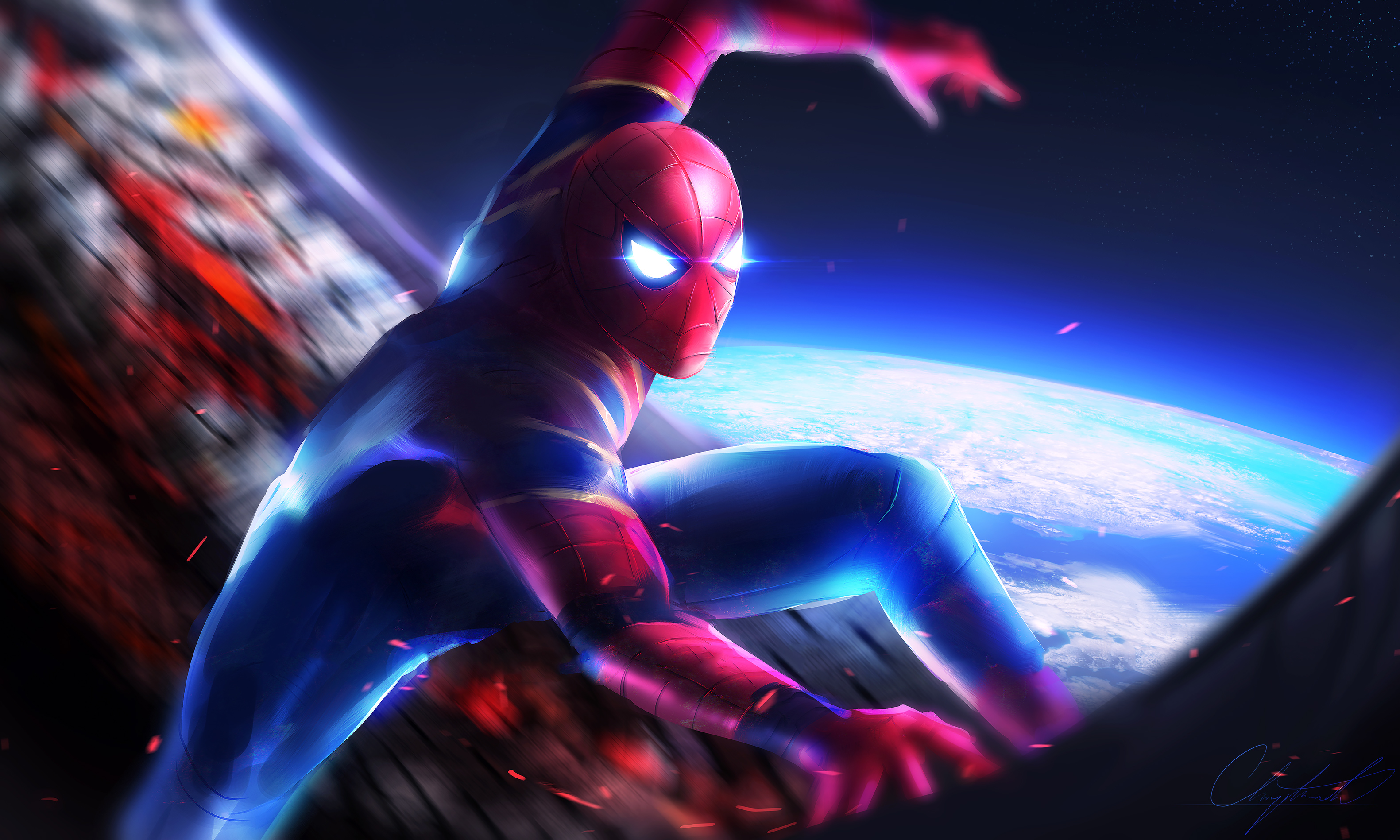 Spiderman In Infinity War Wallpapers