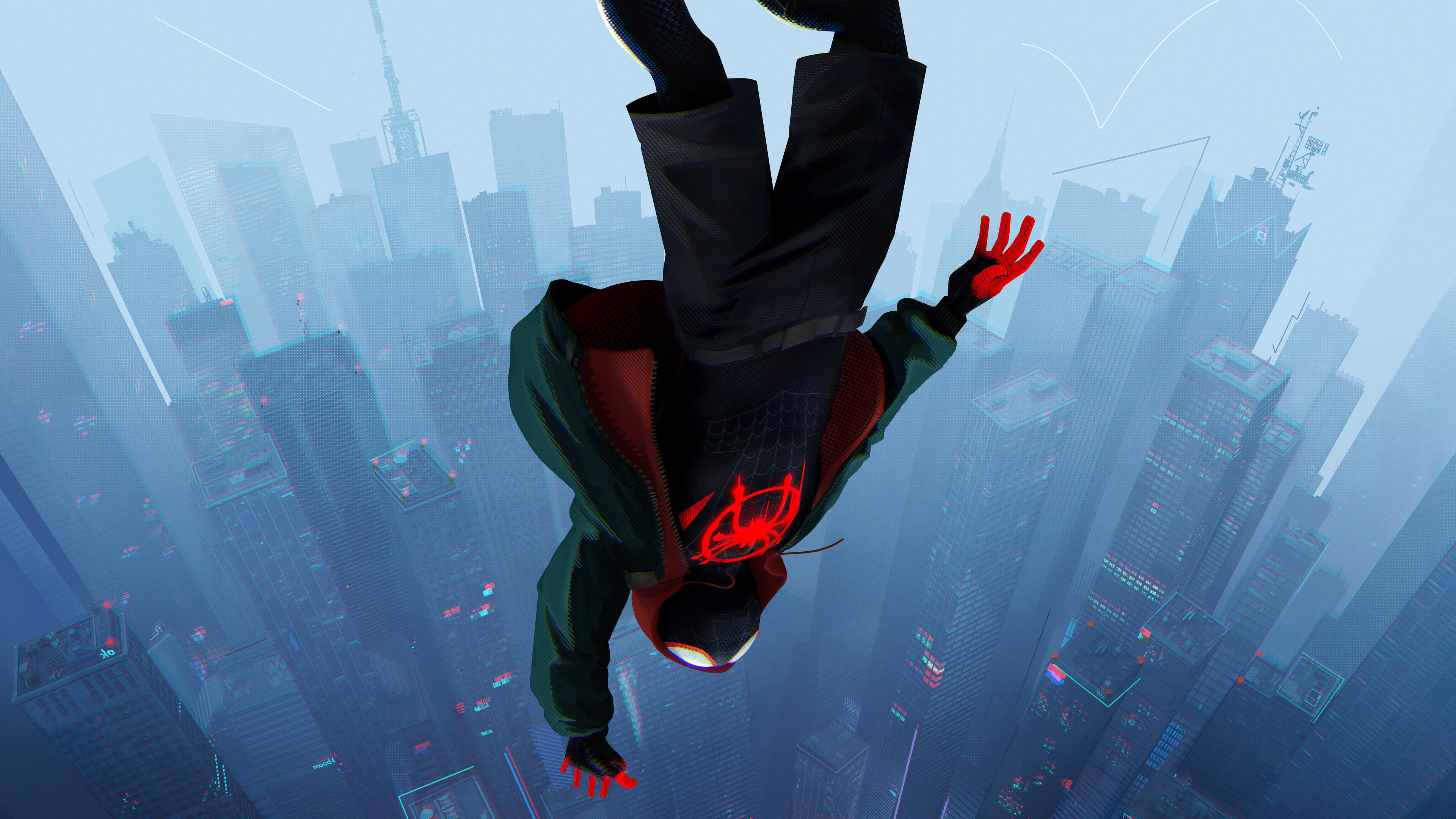 Spiderman Into The Spider Verse Movie Official Poster Wallpapers