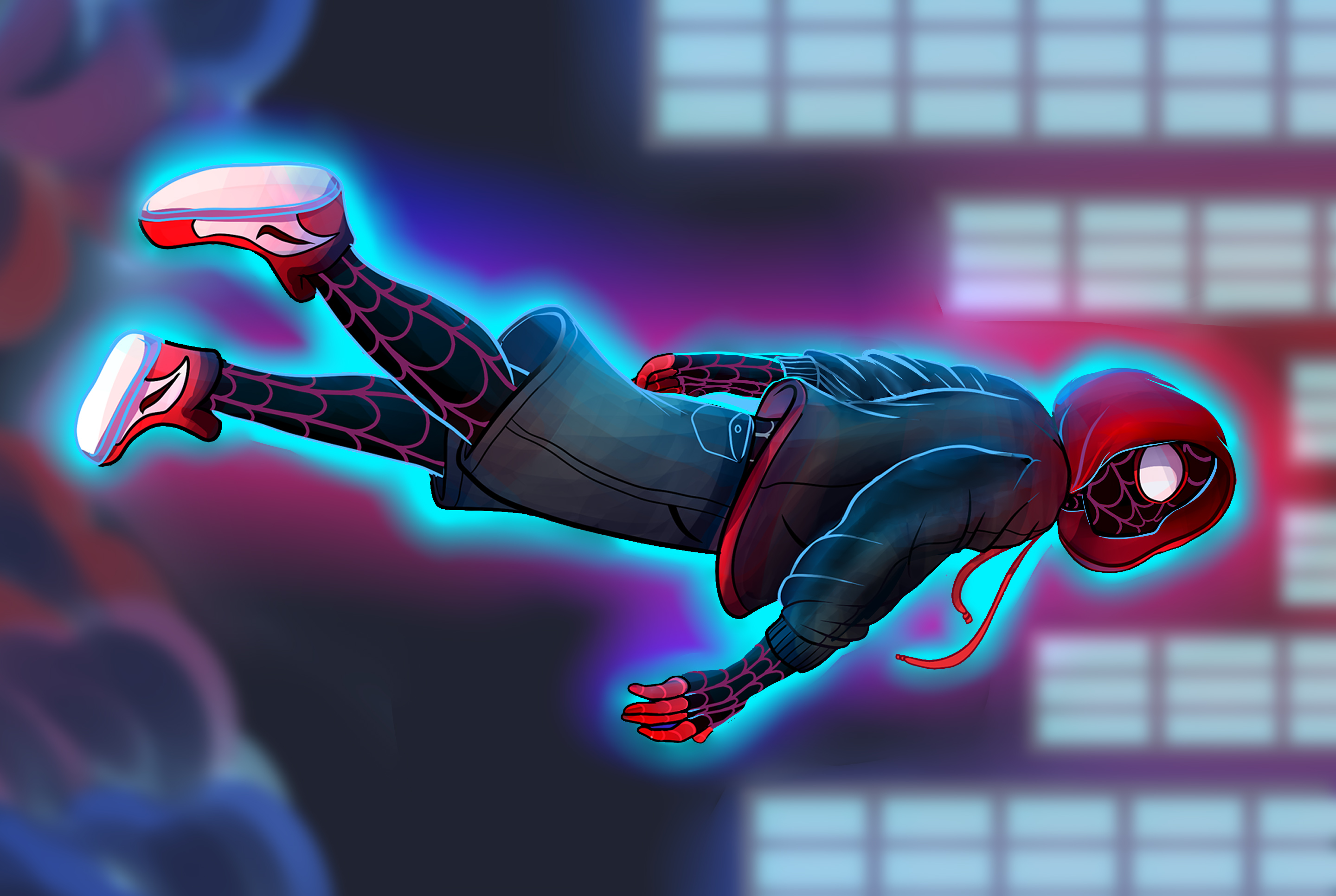 Spider-Man Into The Spider-Verse 2018 Fanart Wallpapers