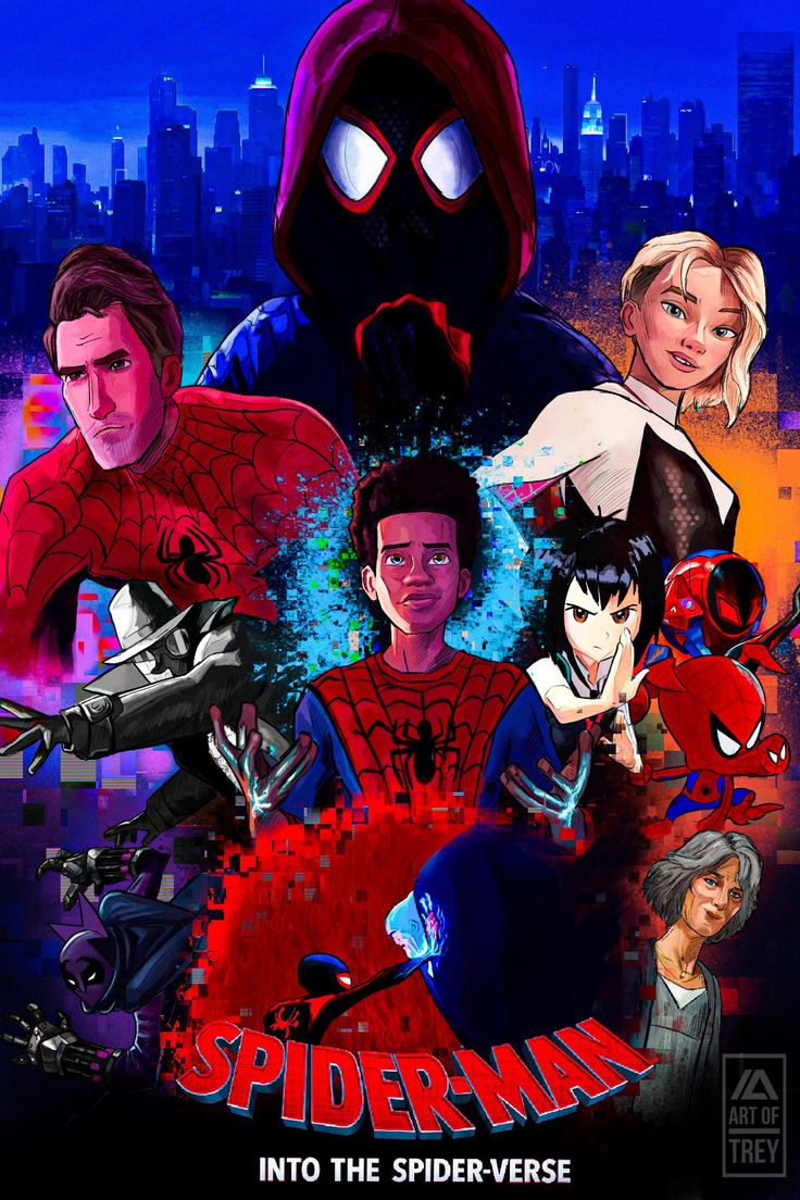 Spider-Man Into The Spider-Verse 2018 Movie Wallpapers