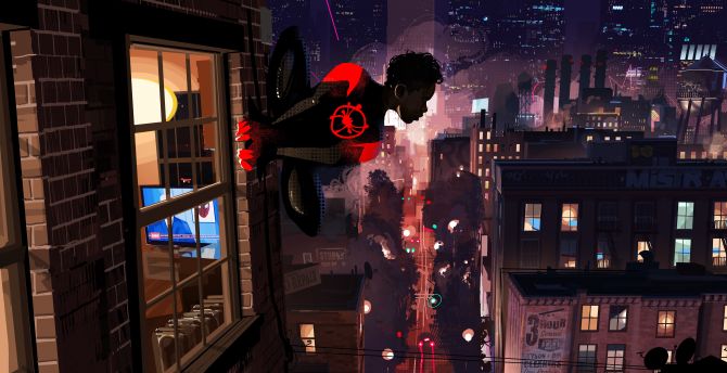 Spider-Man Into The Spider-Verse Movie Wallpapers