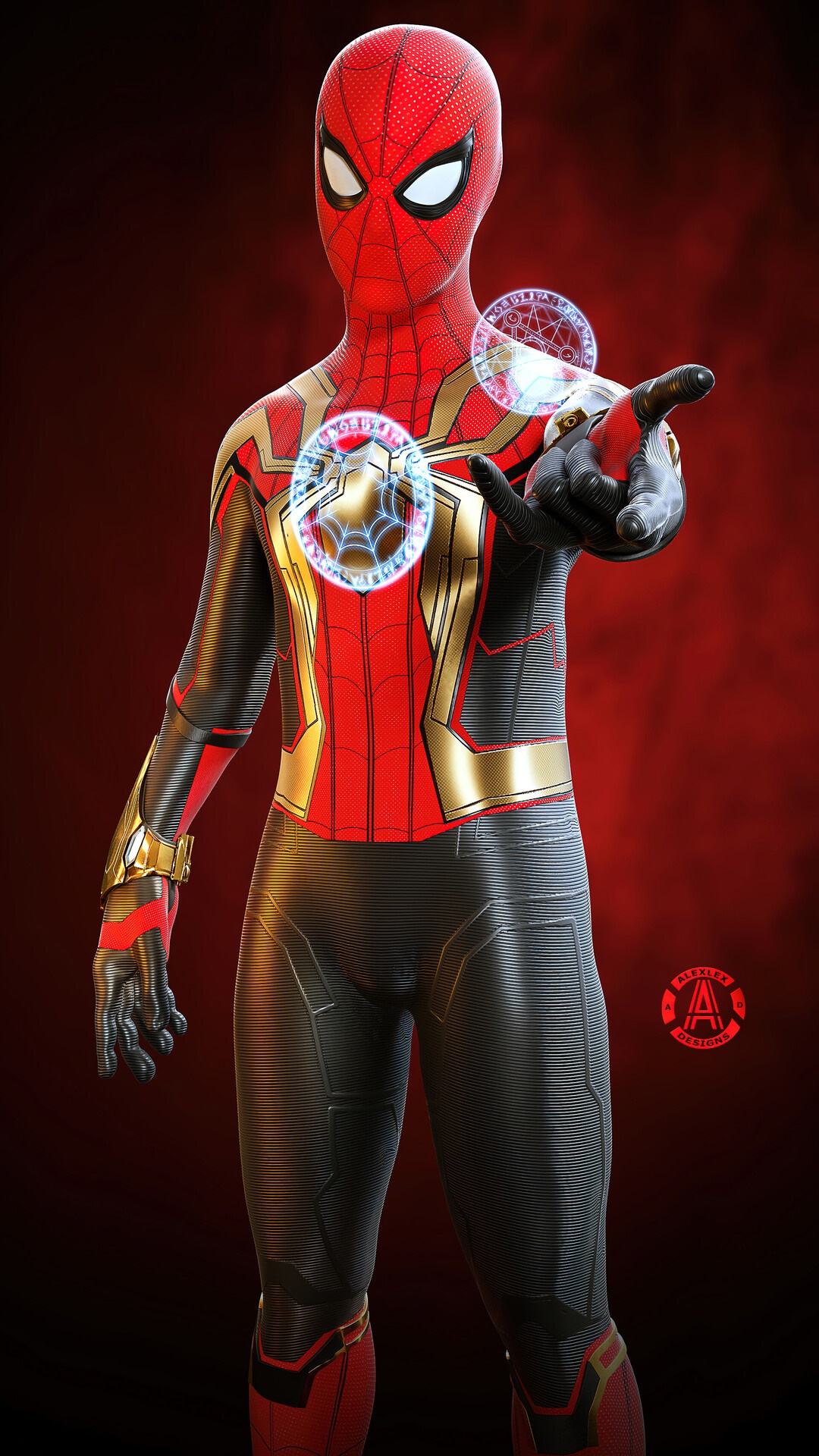 Spider-Man No Way Home Red And Black Wallpapers