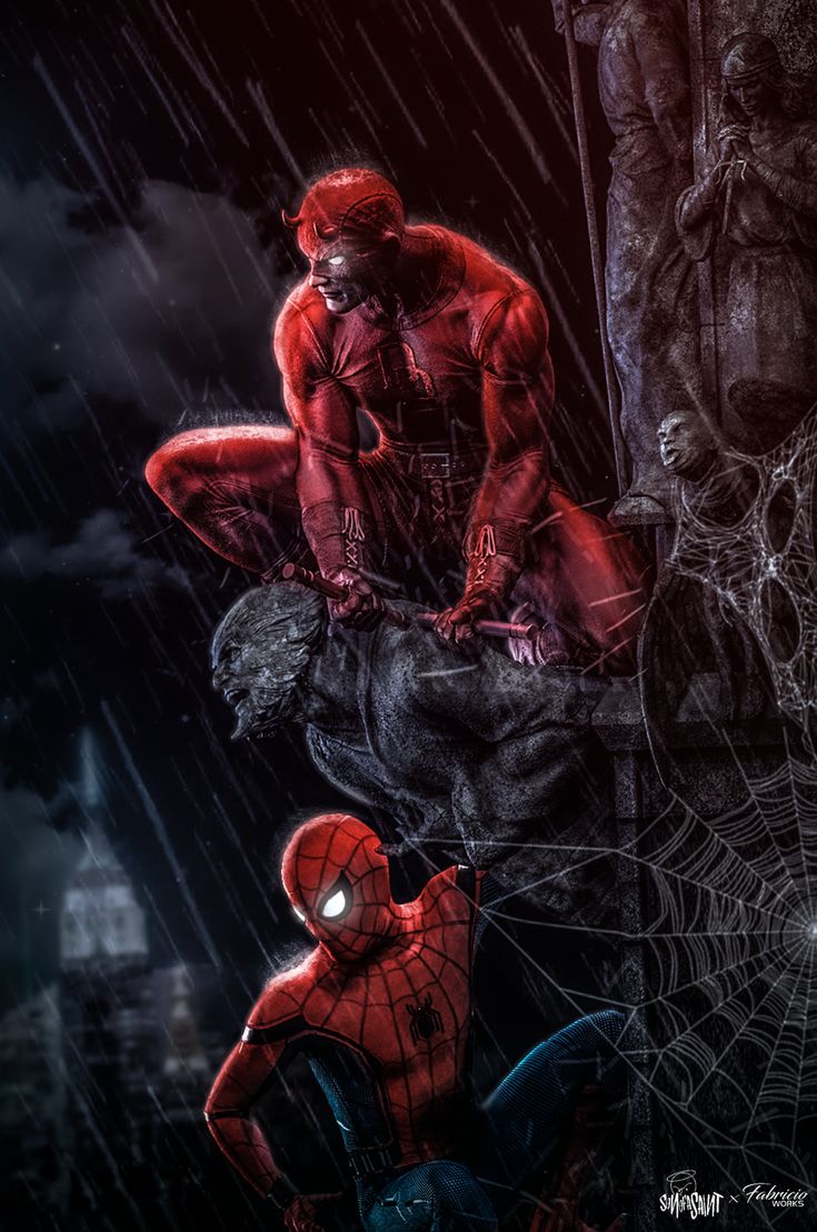 Spider-Man X Doctor Strange And Daredevil Wallpapers