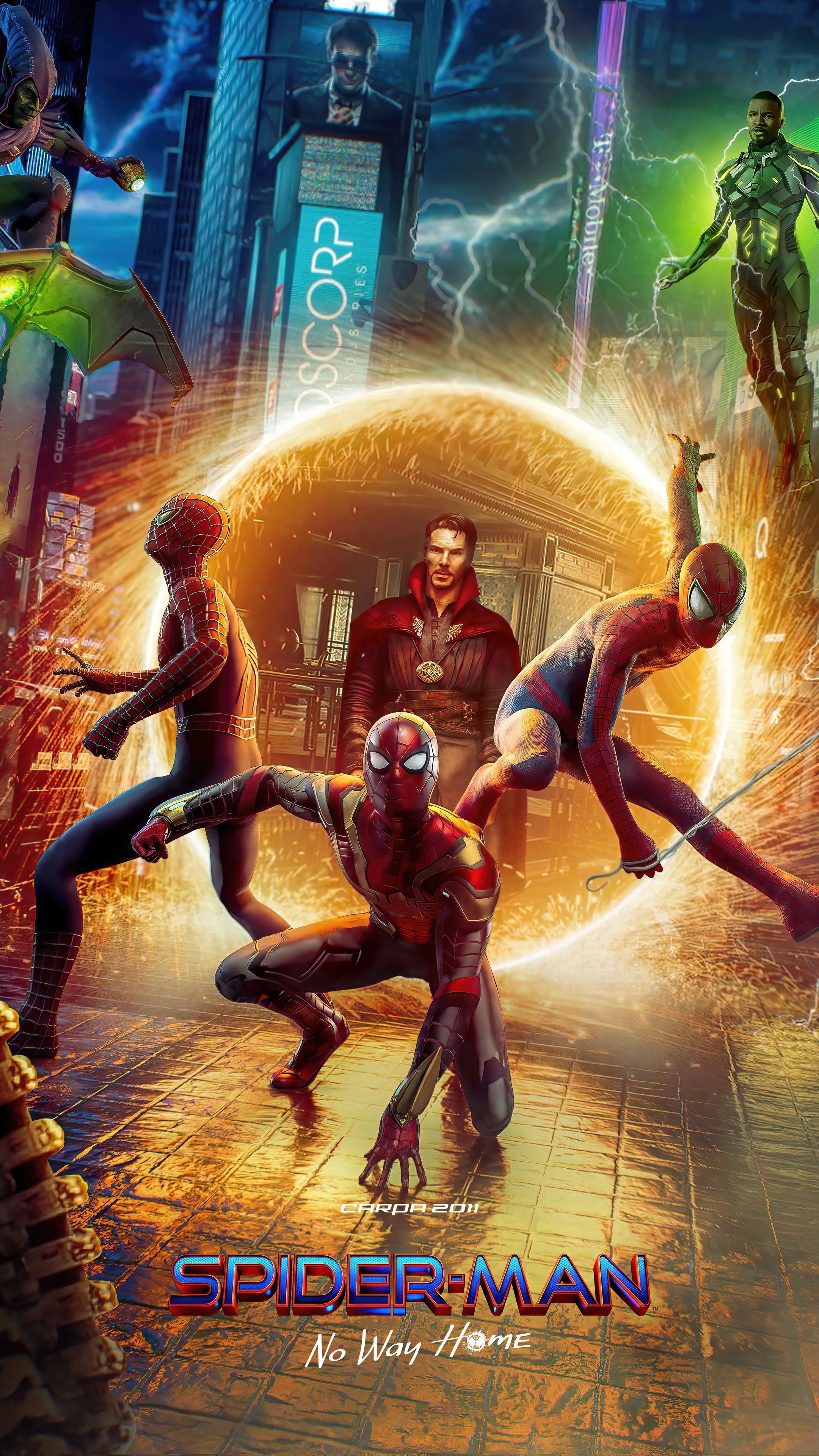 Spider-Man X Doctor Strange And Daredevil Wallpapers