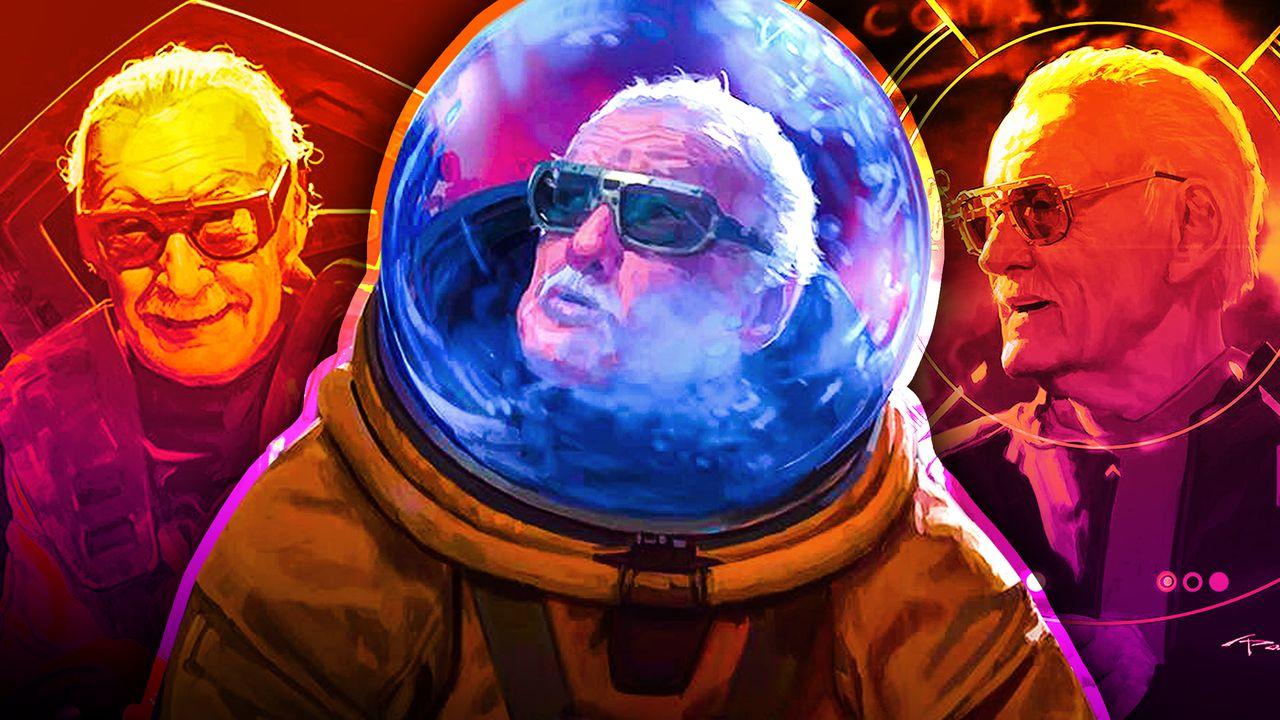 Stan Lee With Avengers Infinity War Superheros Artwork Wallpapers