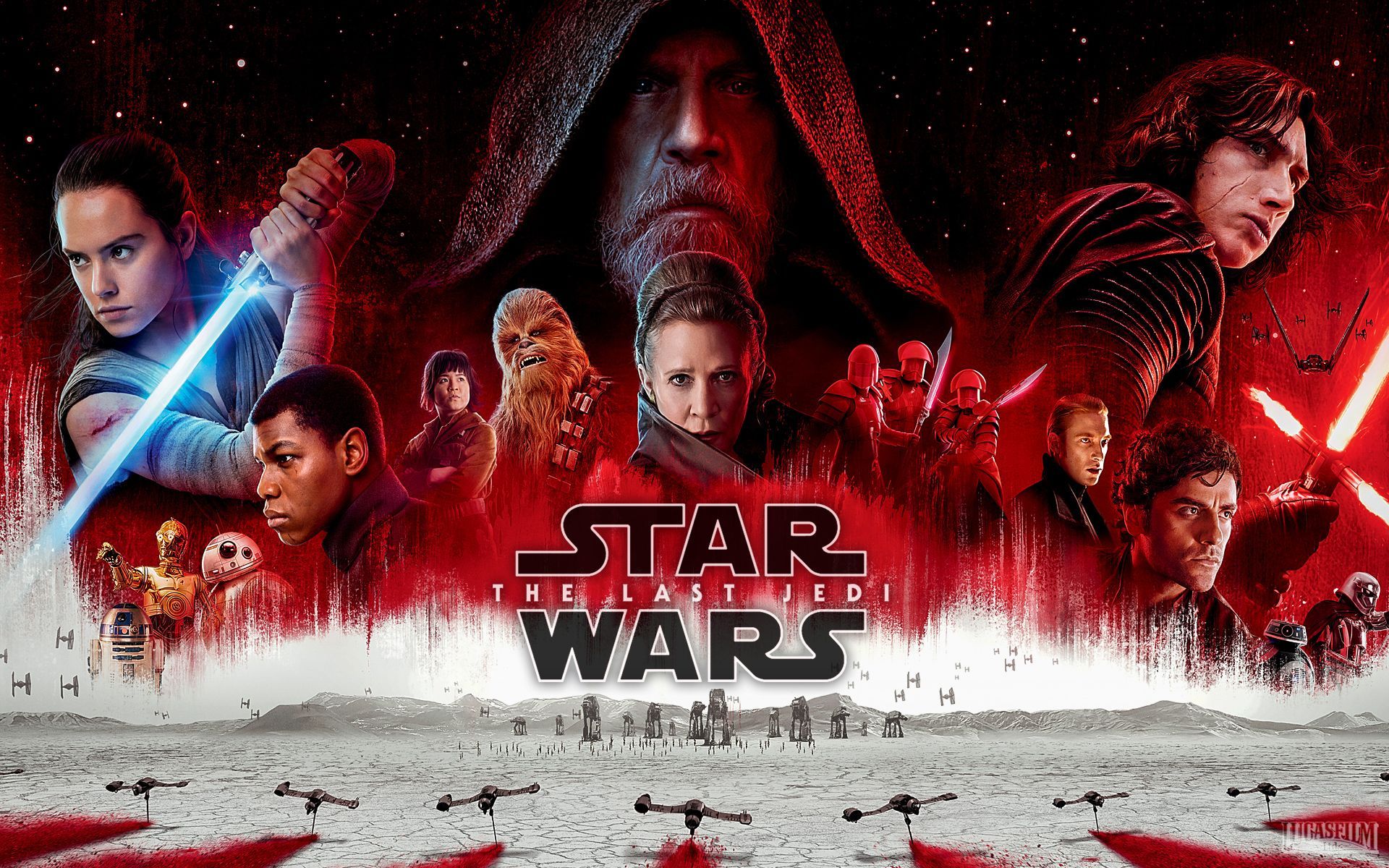 Star Wars 8 The Last Jedi 2017 Wallpapers