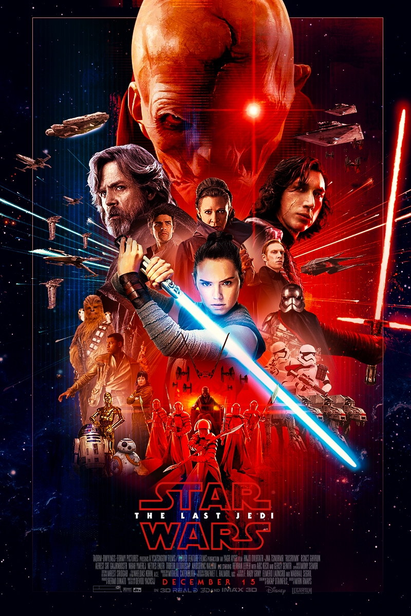 Star Wars The Last Jedi Movie Poster Wallpapers