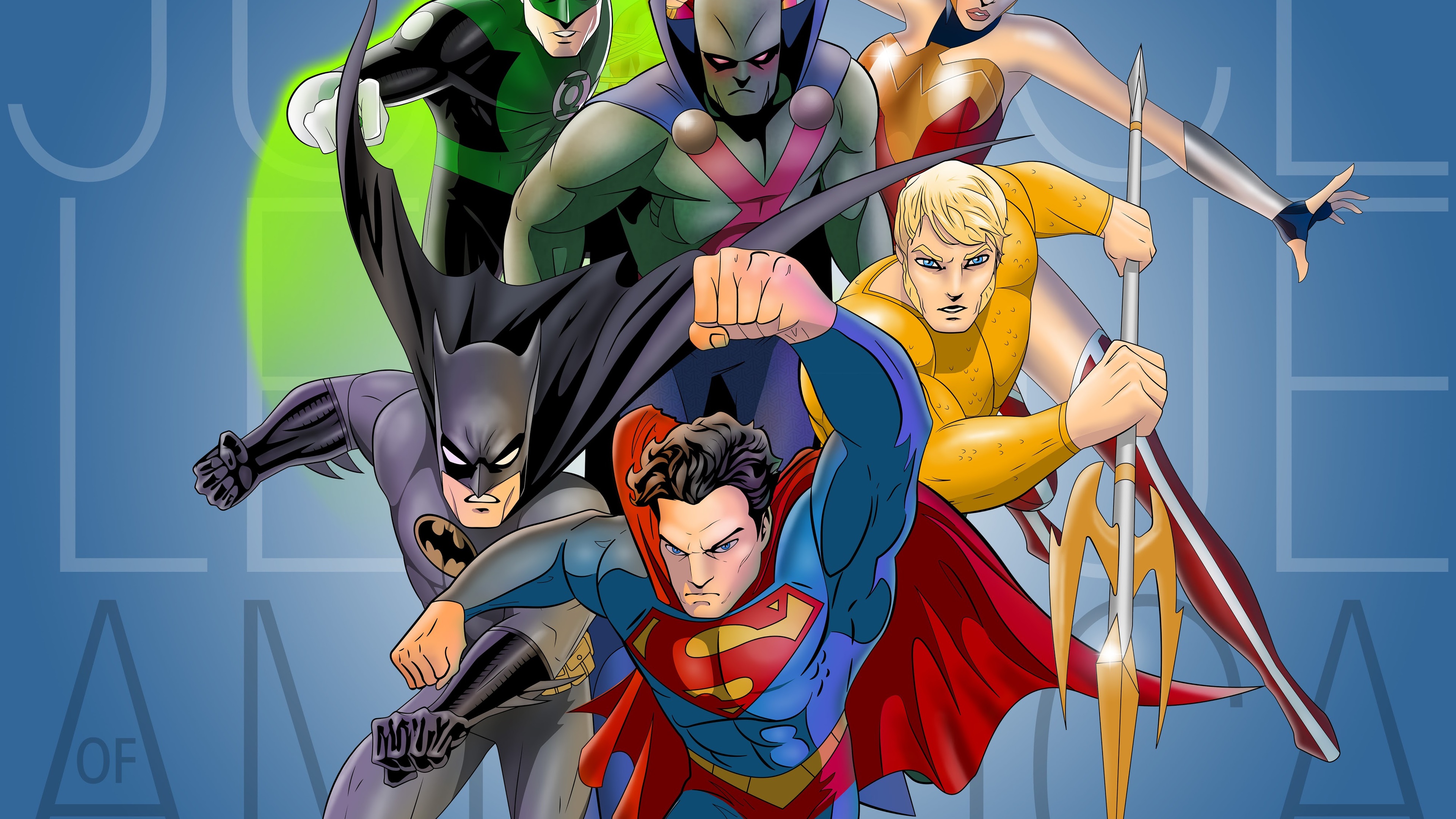Superman Justice League Artwork Wallpapers