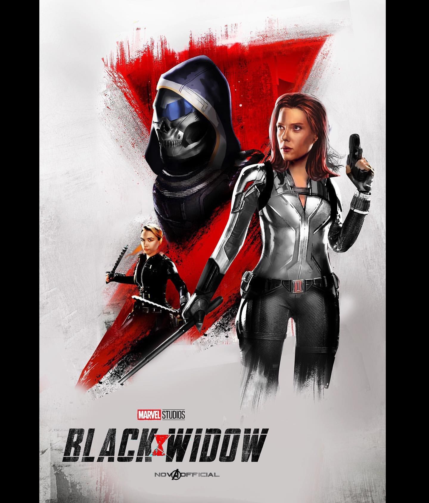 Taskmaster Poster Black Widow Wallpapers