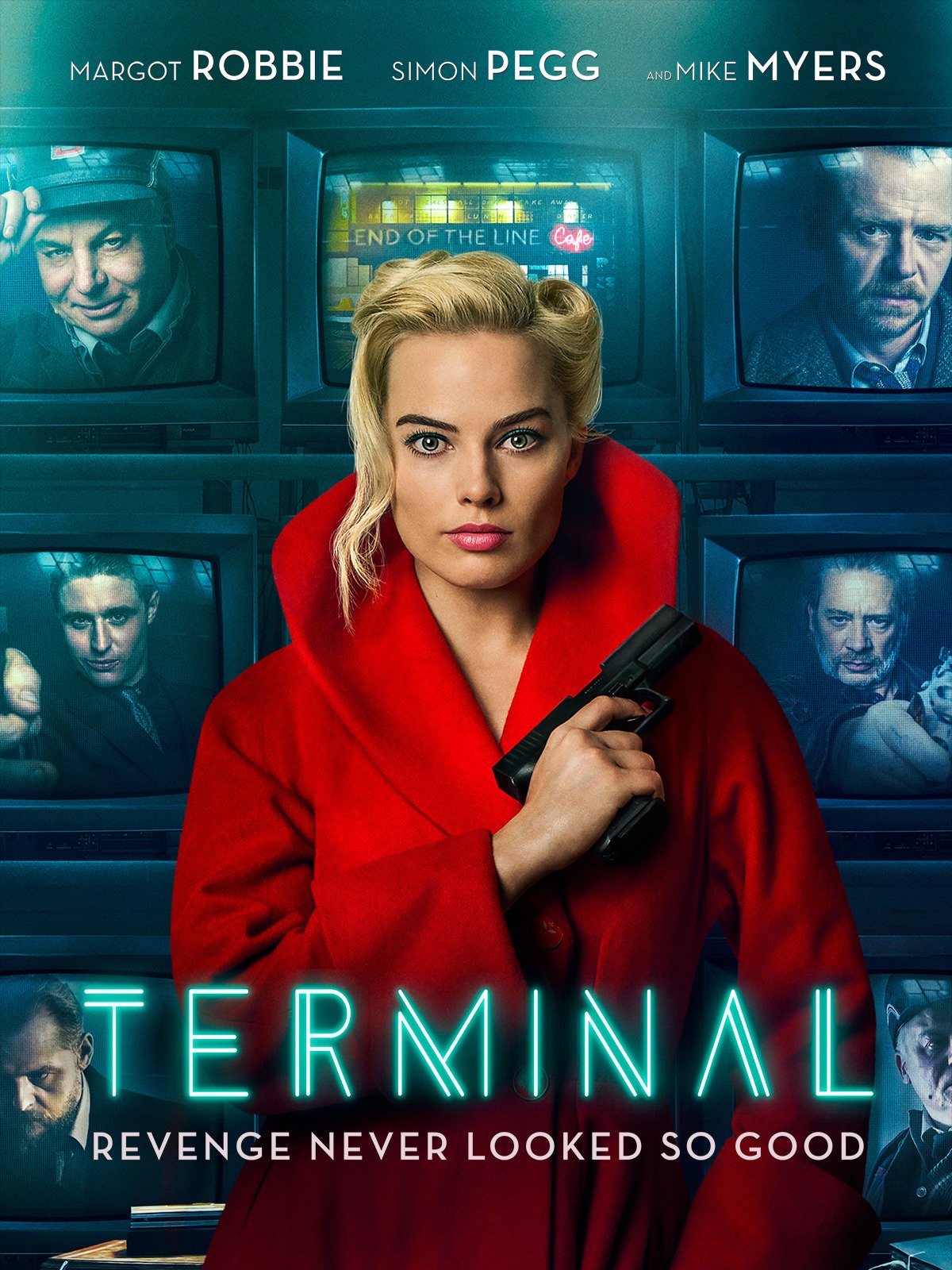 Terminal 2018 Movie Poster Wallpapers