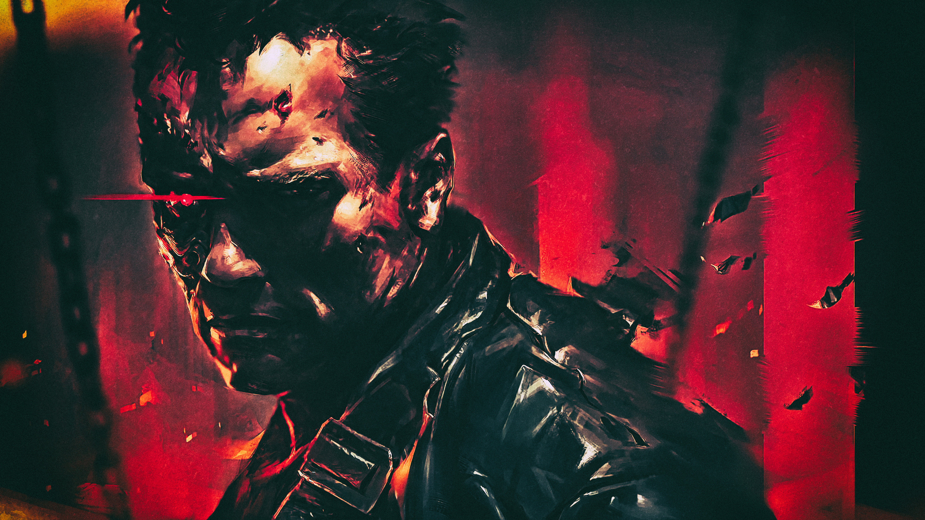 Terminator Dark Fate 8K Poster Wallpapers