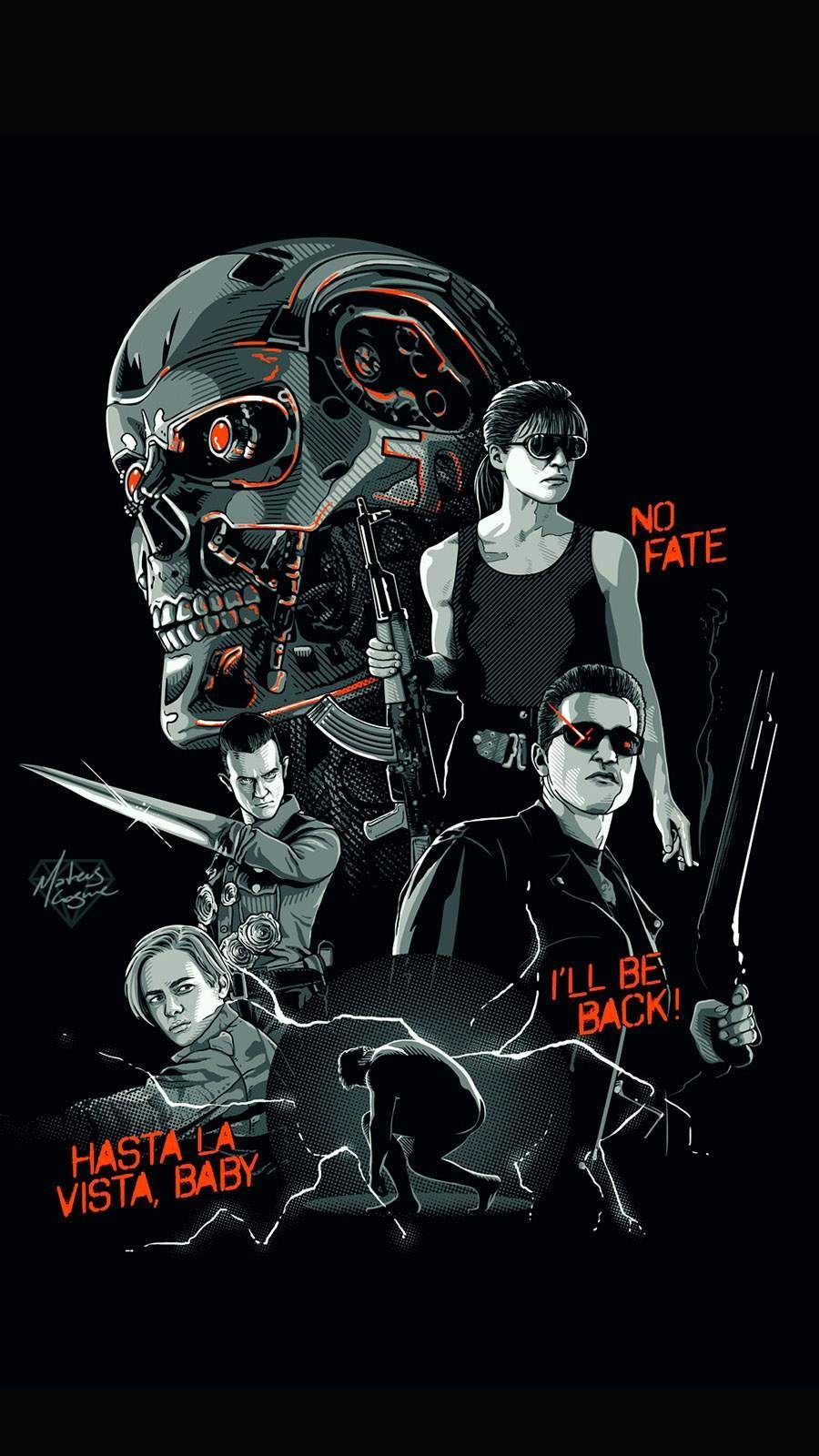 Terminator Dark Fate 8K Poster Wallpapers