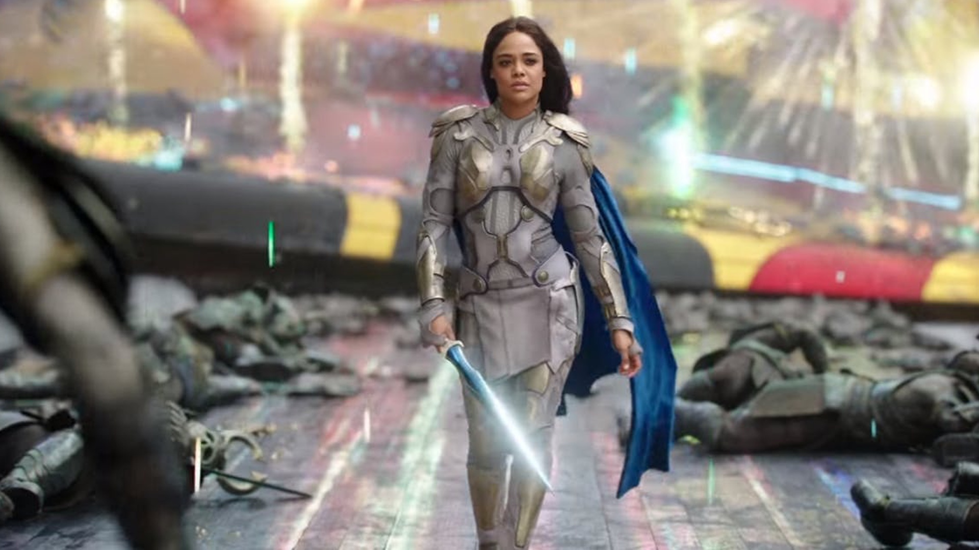 Tessa Thompson As Valkyrie In Thor Wallpapers