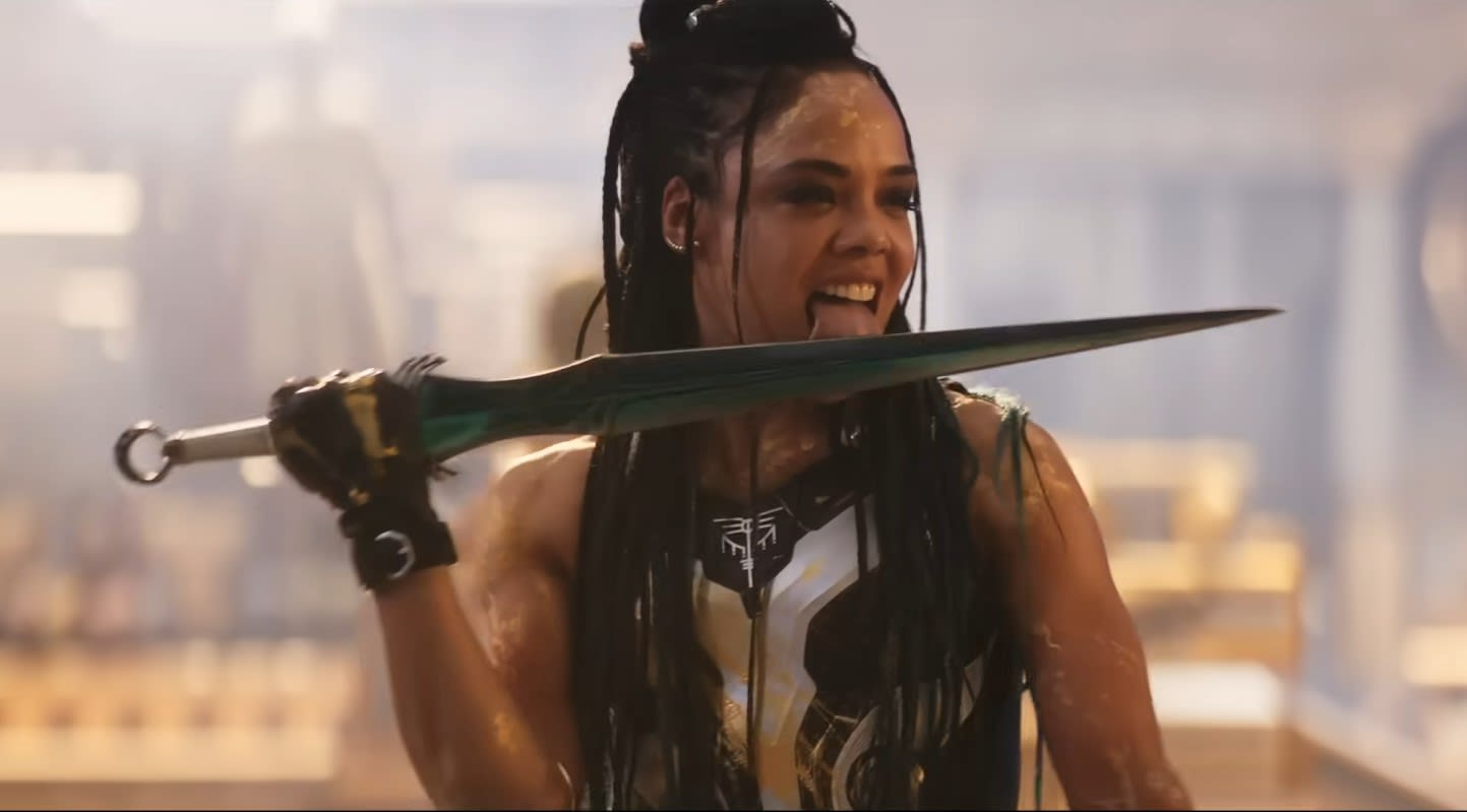 Tessa Thompson As Valkyrie In Thor Wallpapers