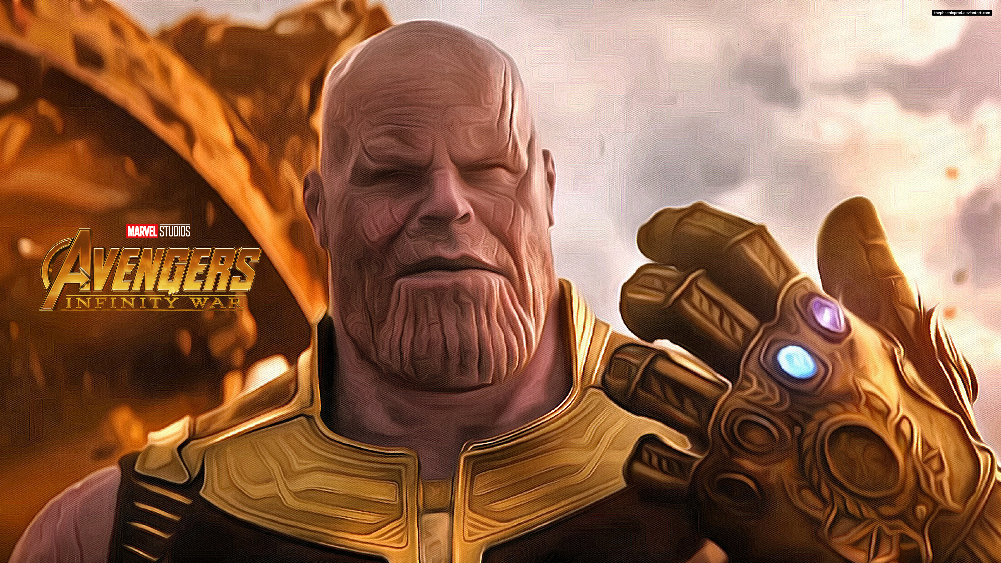 Thanos In Infinity War Wallpapers