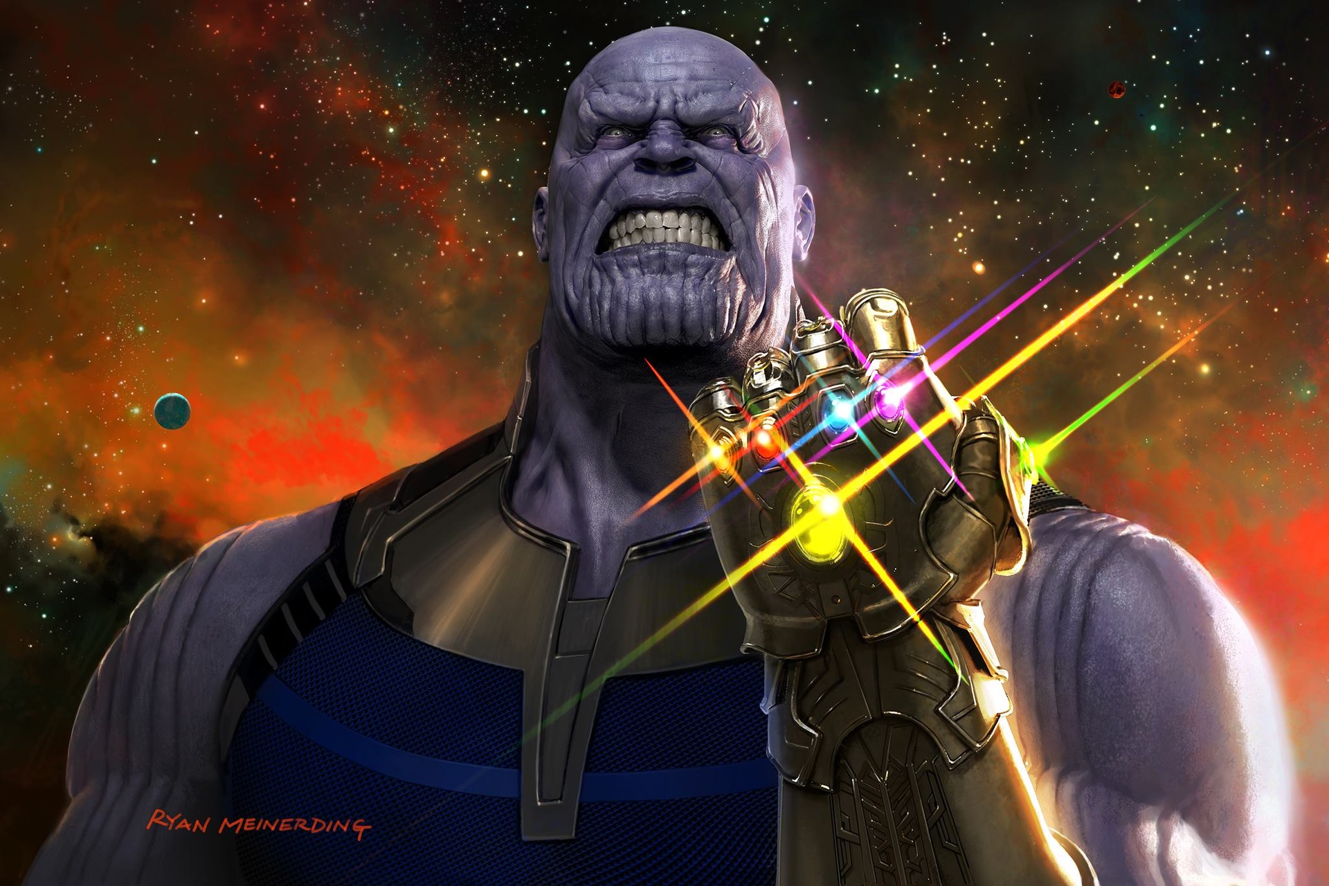 Thanos In Infinity War Wallpapers