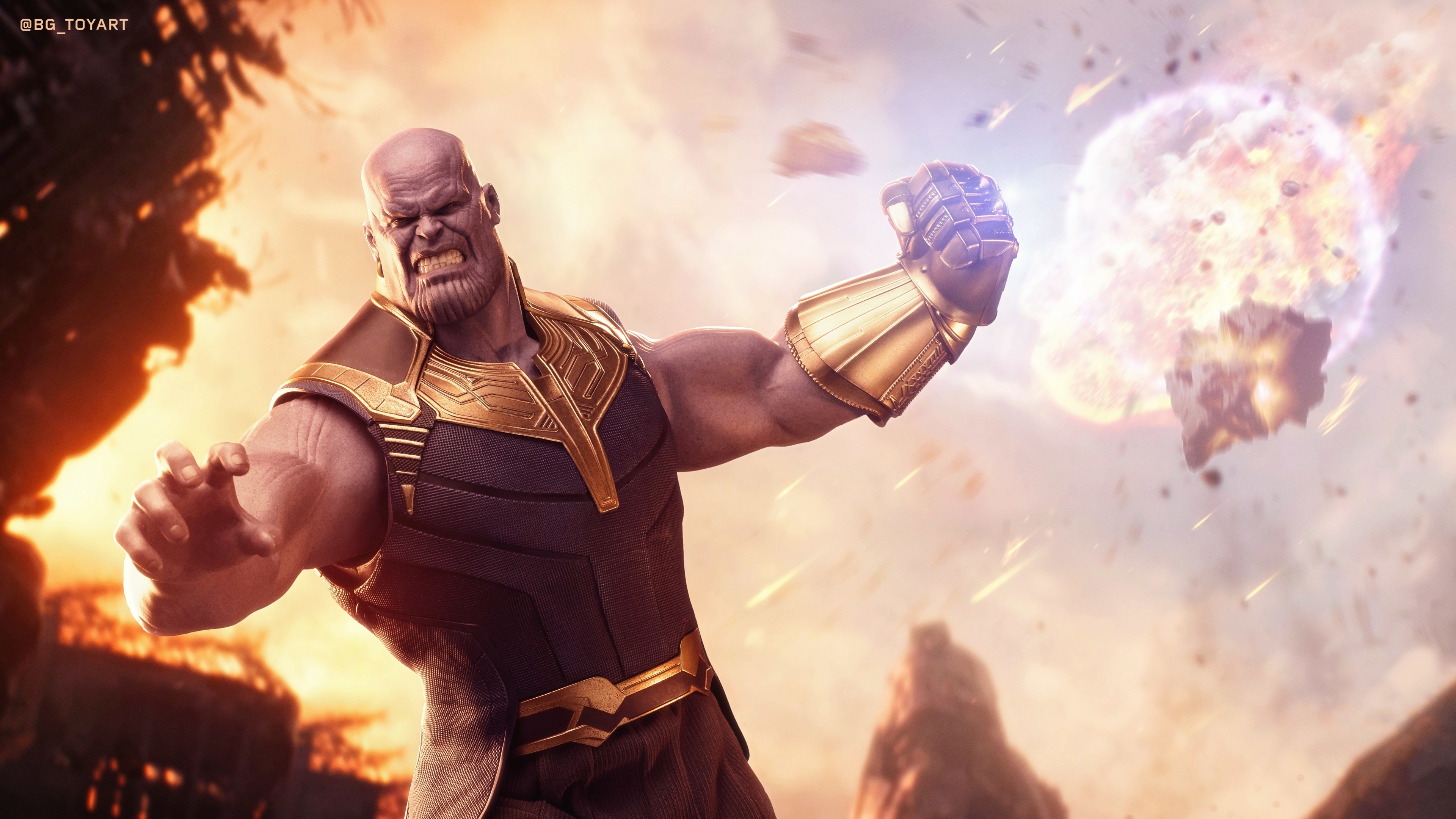 Thanos In Infinity War Wallpapers