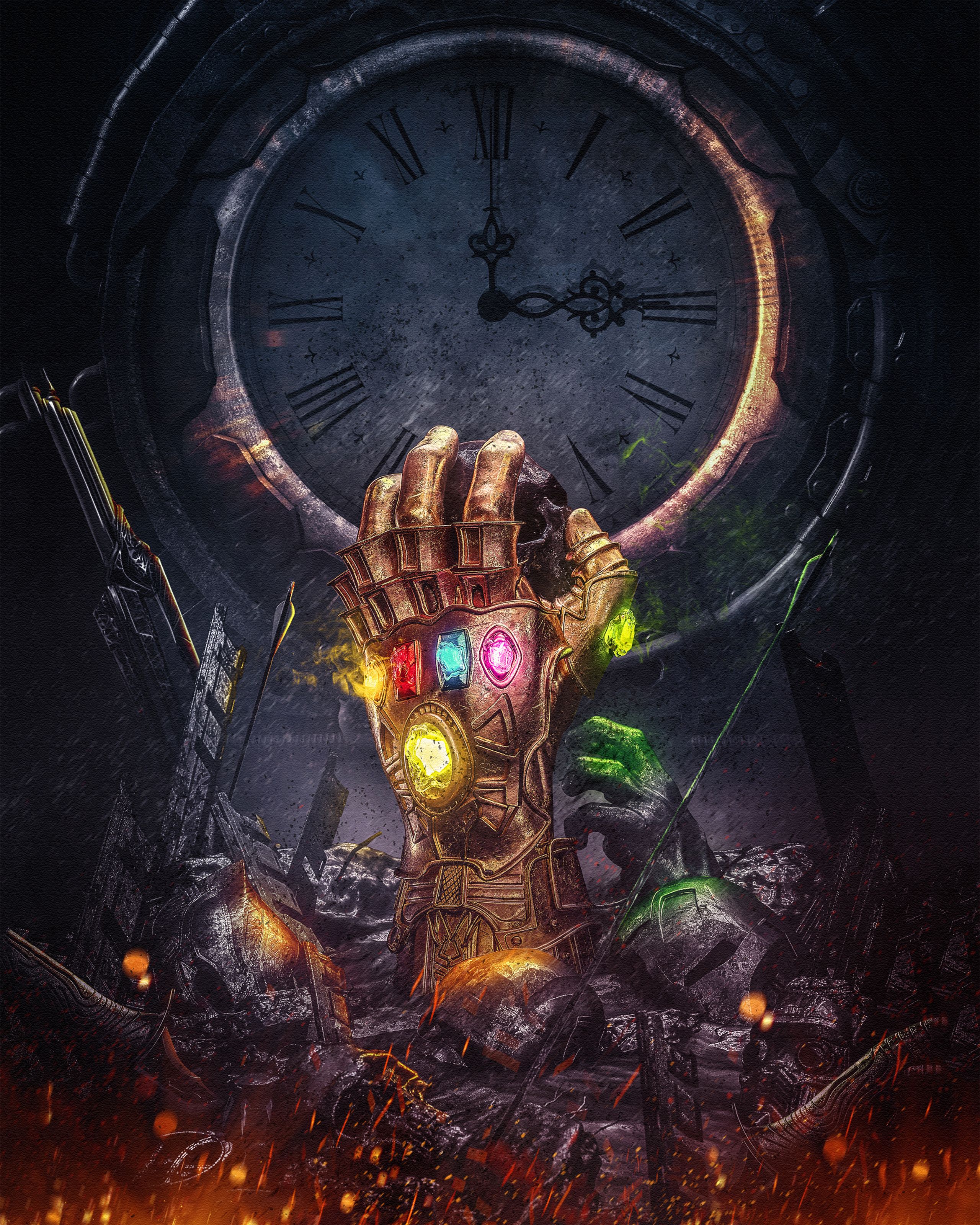 Thanos Infinity Gauntlet Wallpapers