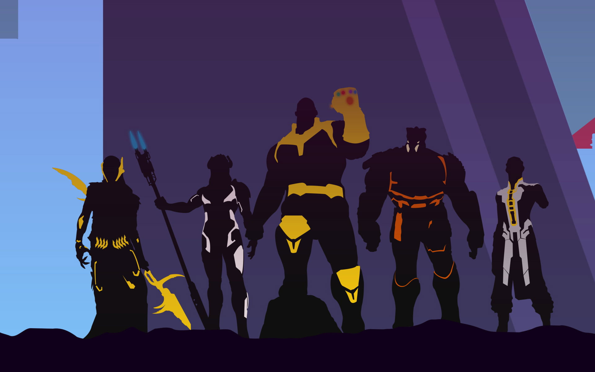 Thanos Infinity Gauntlet Wallpapers