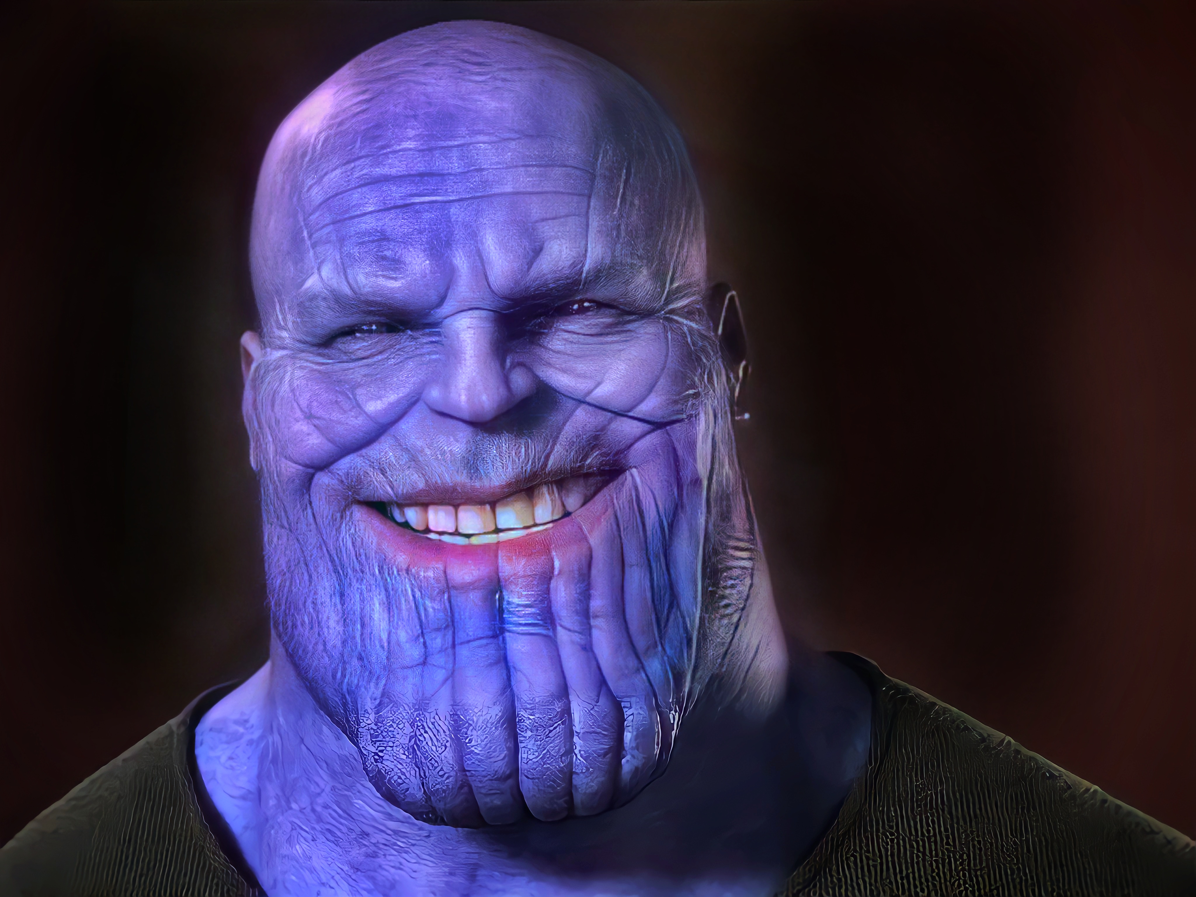 Thanos Smiling Wallpapers