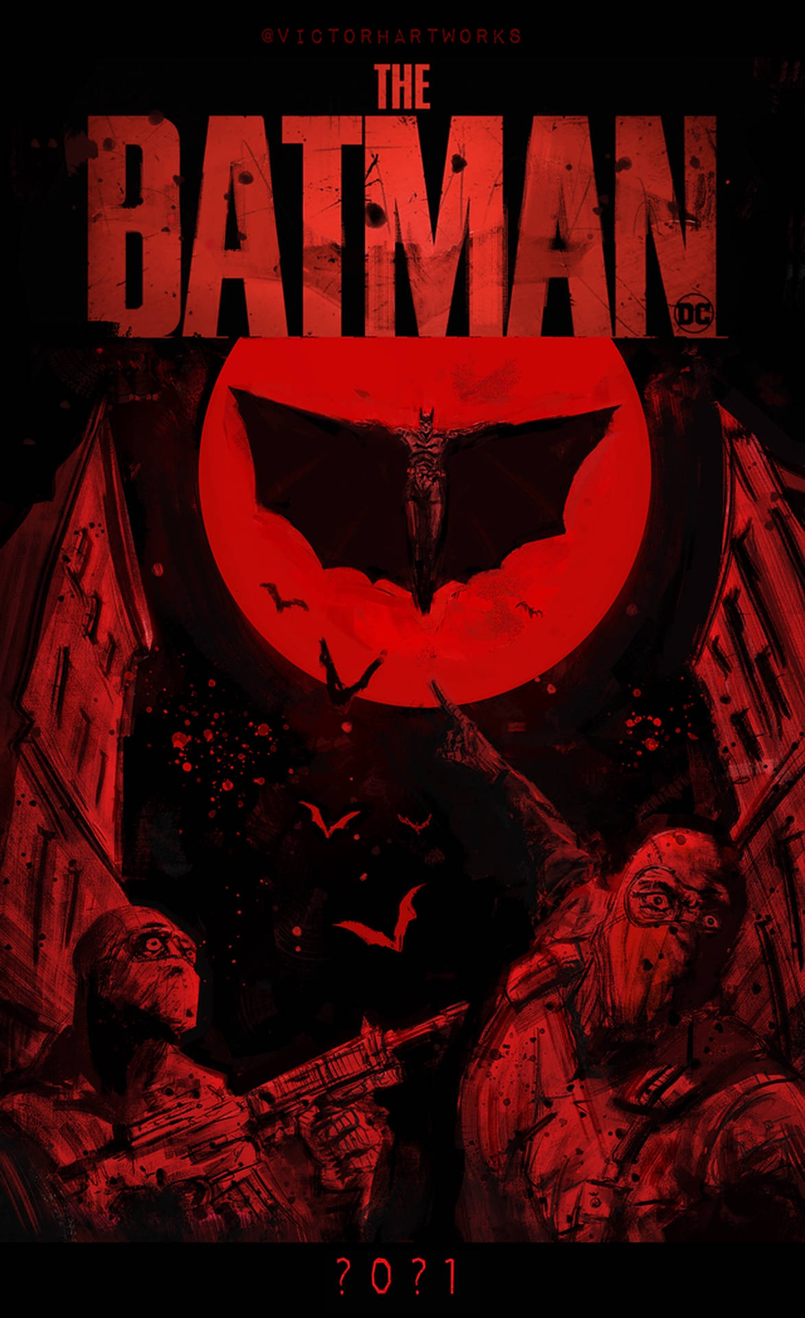 The Batman Hd Redart Wallpapers