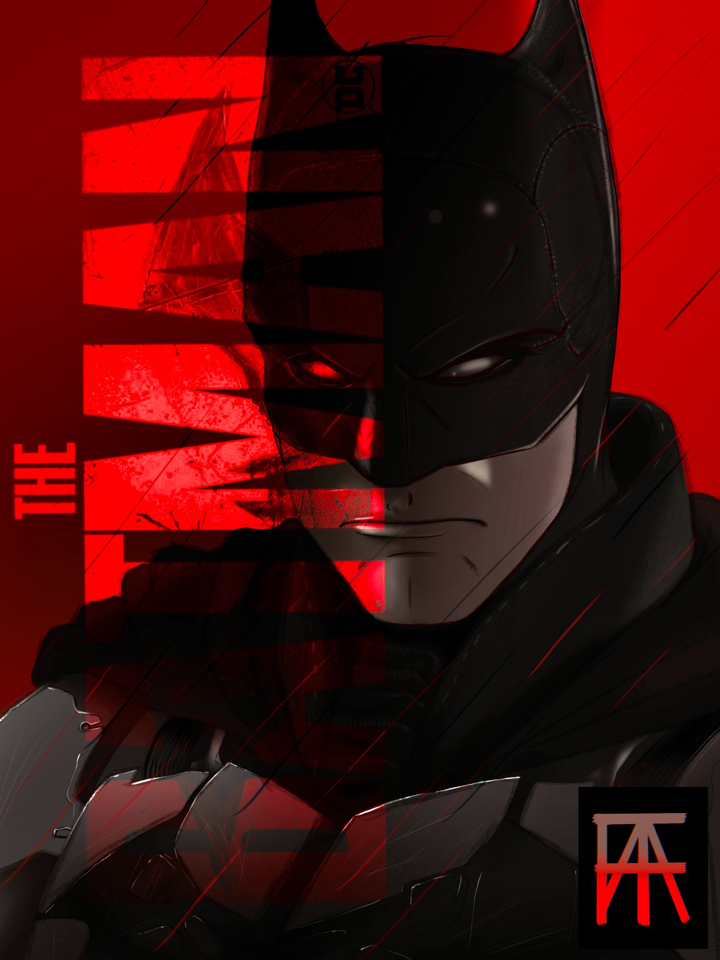 The Batman Hd Redart Wallpapers