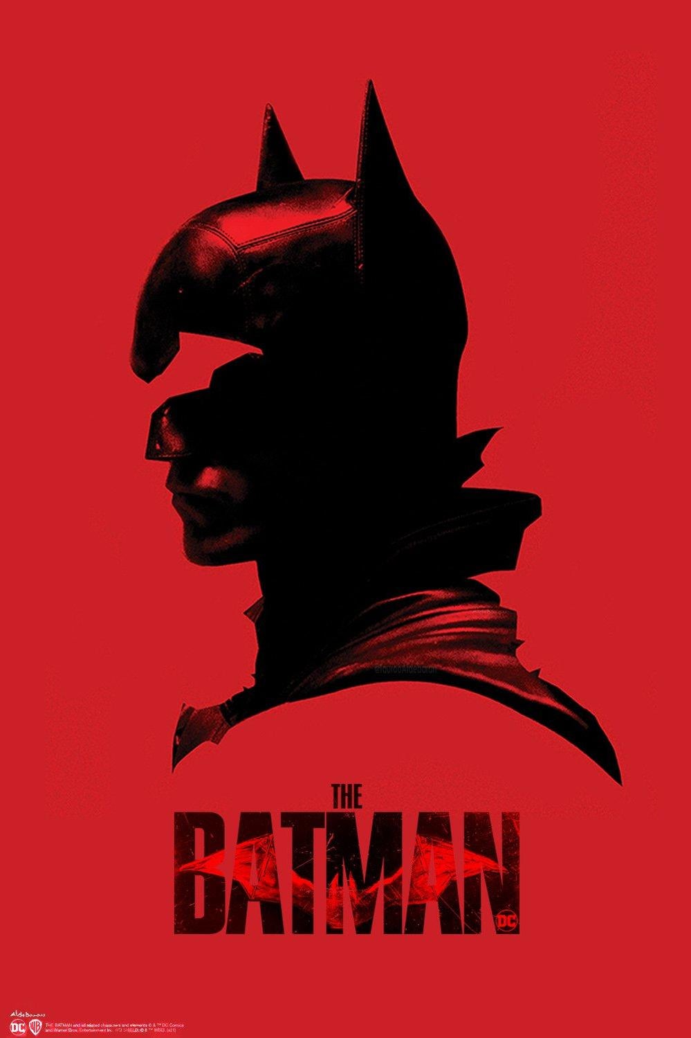 The Batman Movie Red Fan Poster Wallpapers