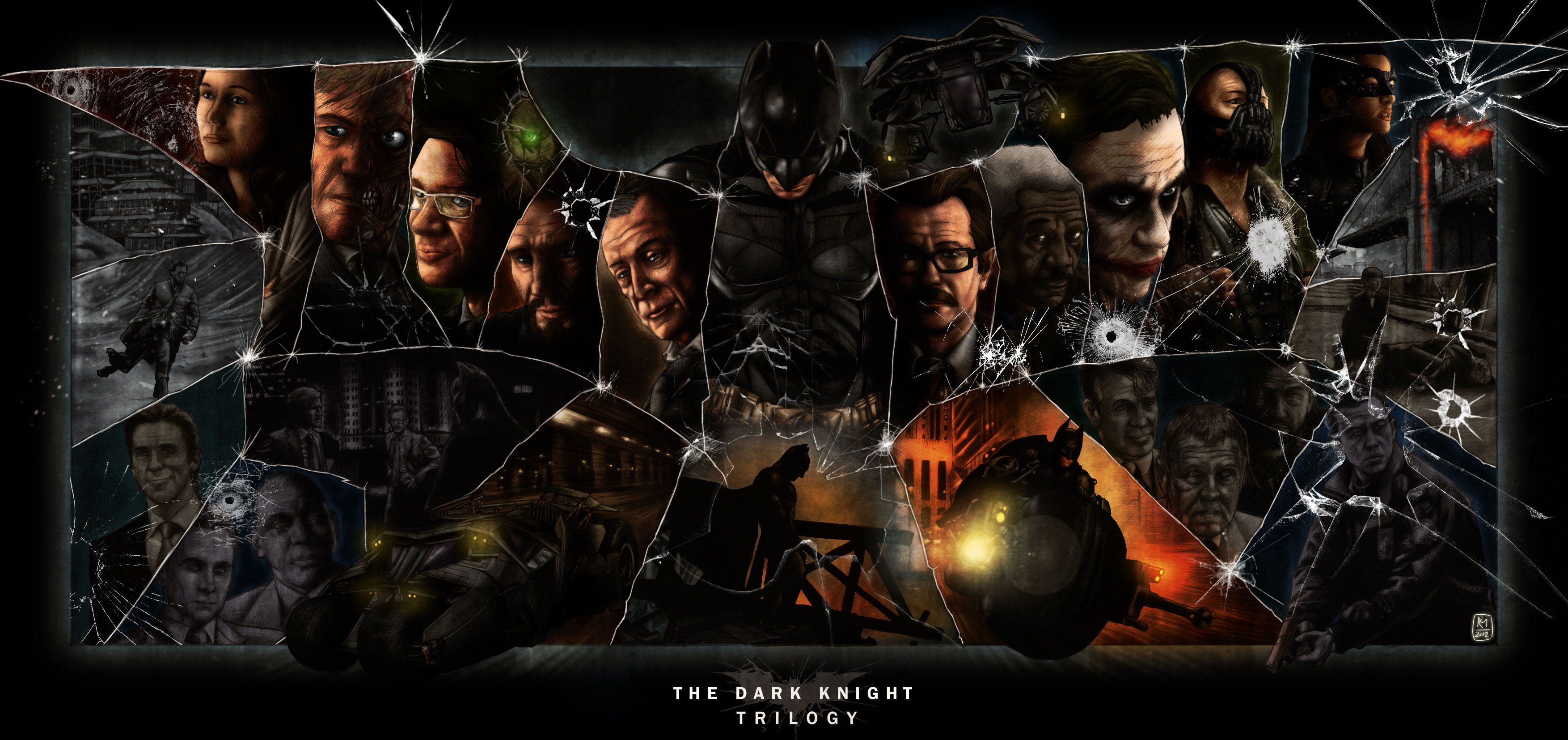 The Dark Knight Trilogy Wallpapers