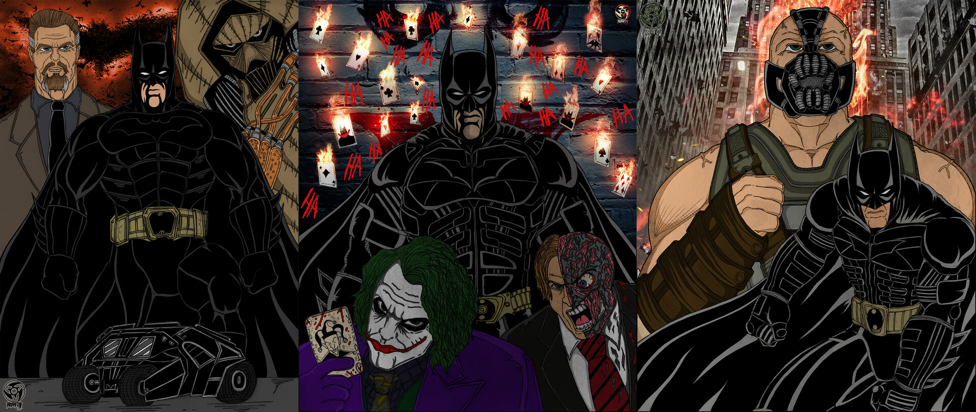 The Dark Knight Trilogy Wallpapers