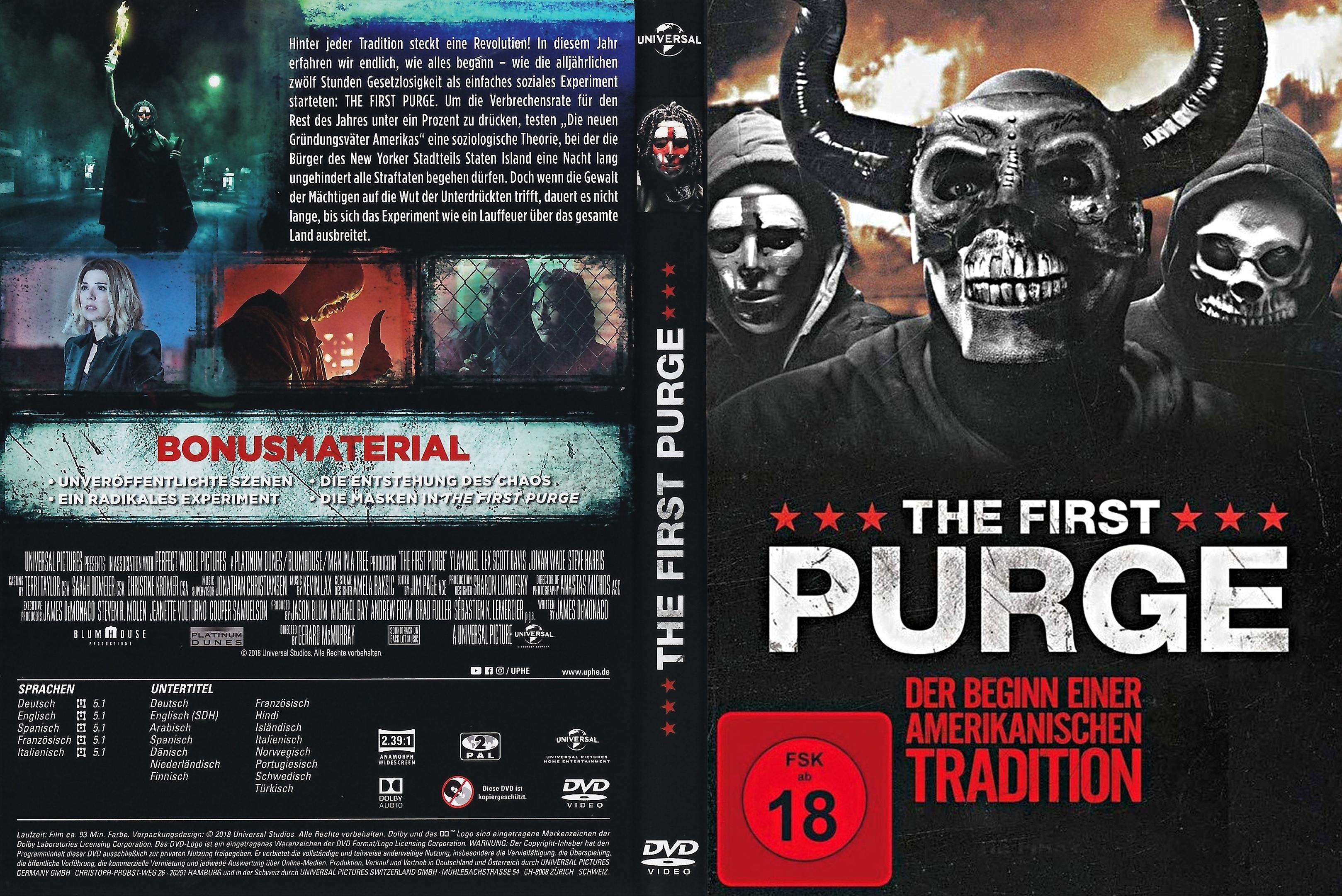 The First Purge 2018 Movie Poster Wallpapers