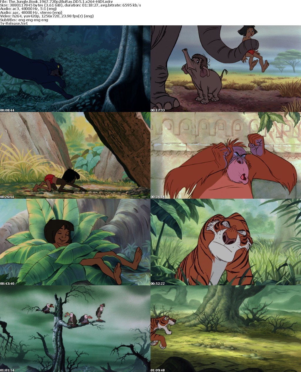 The Jungle Book (1967) Wallpapers