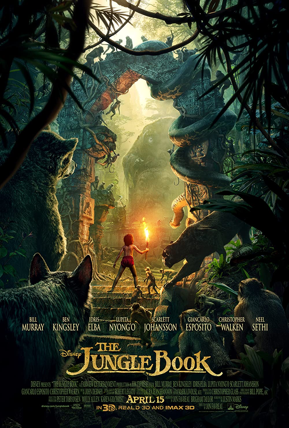 The Jungle Book Movie Poster Wallpapers