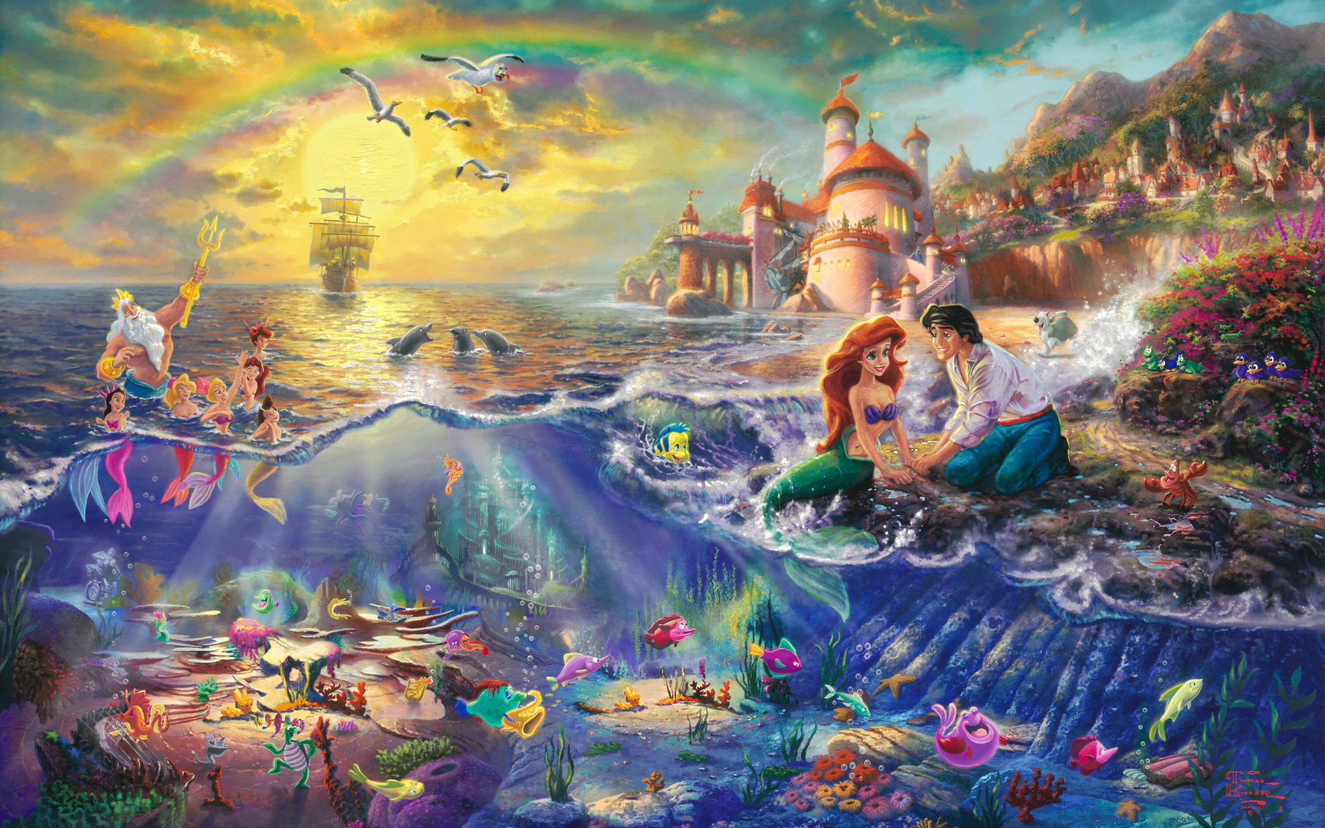 The Little Mermaid (1989) Wallpapers