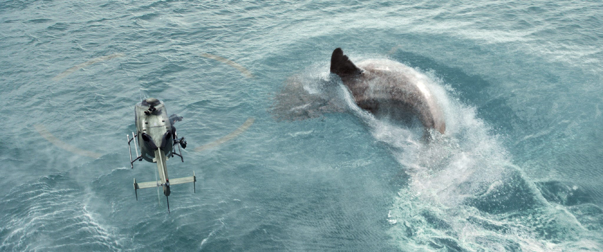 The Meg Sharks And Diver Poster Wallpapers