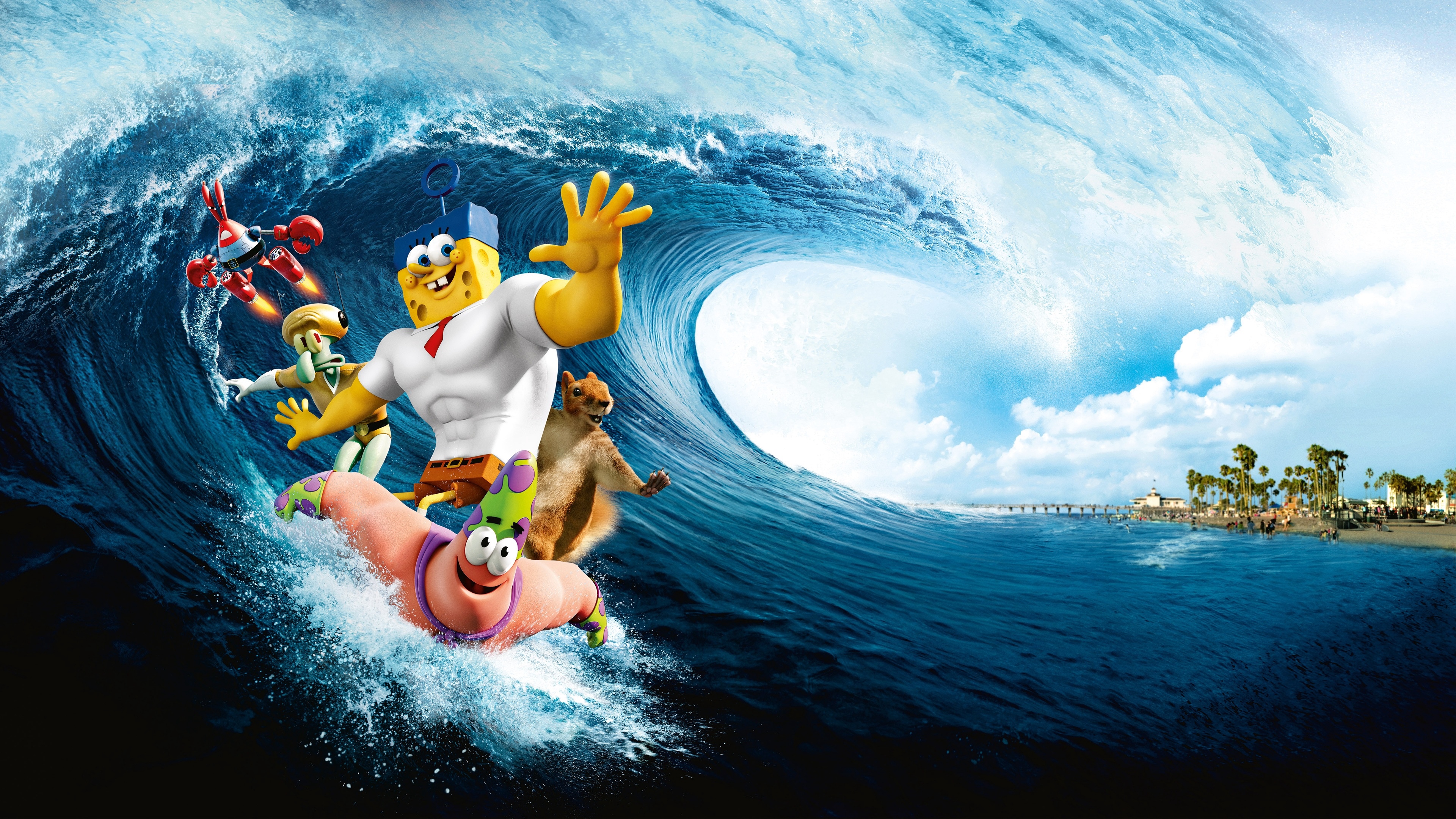 The Spongebob Movie 4K Wallpapers