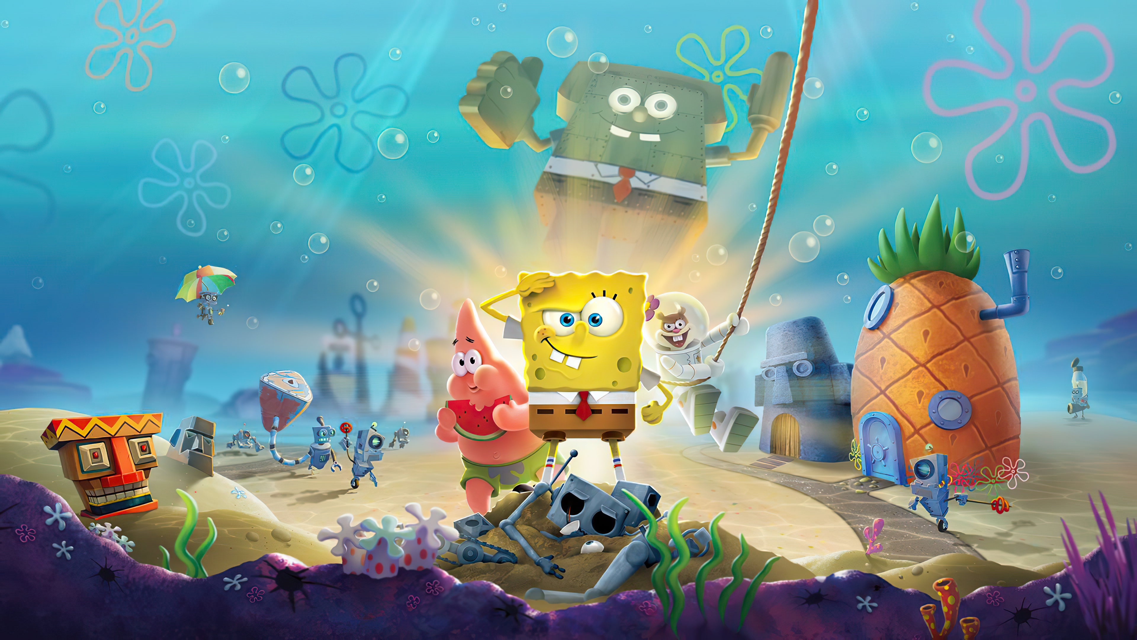 The Spongebob Movie 4K Wallpapers