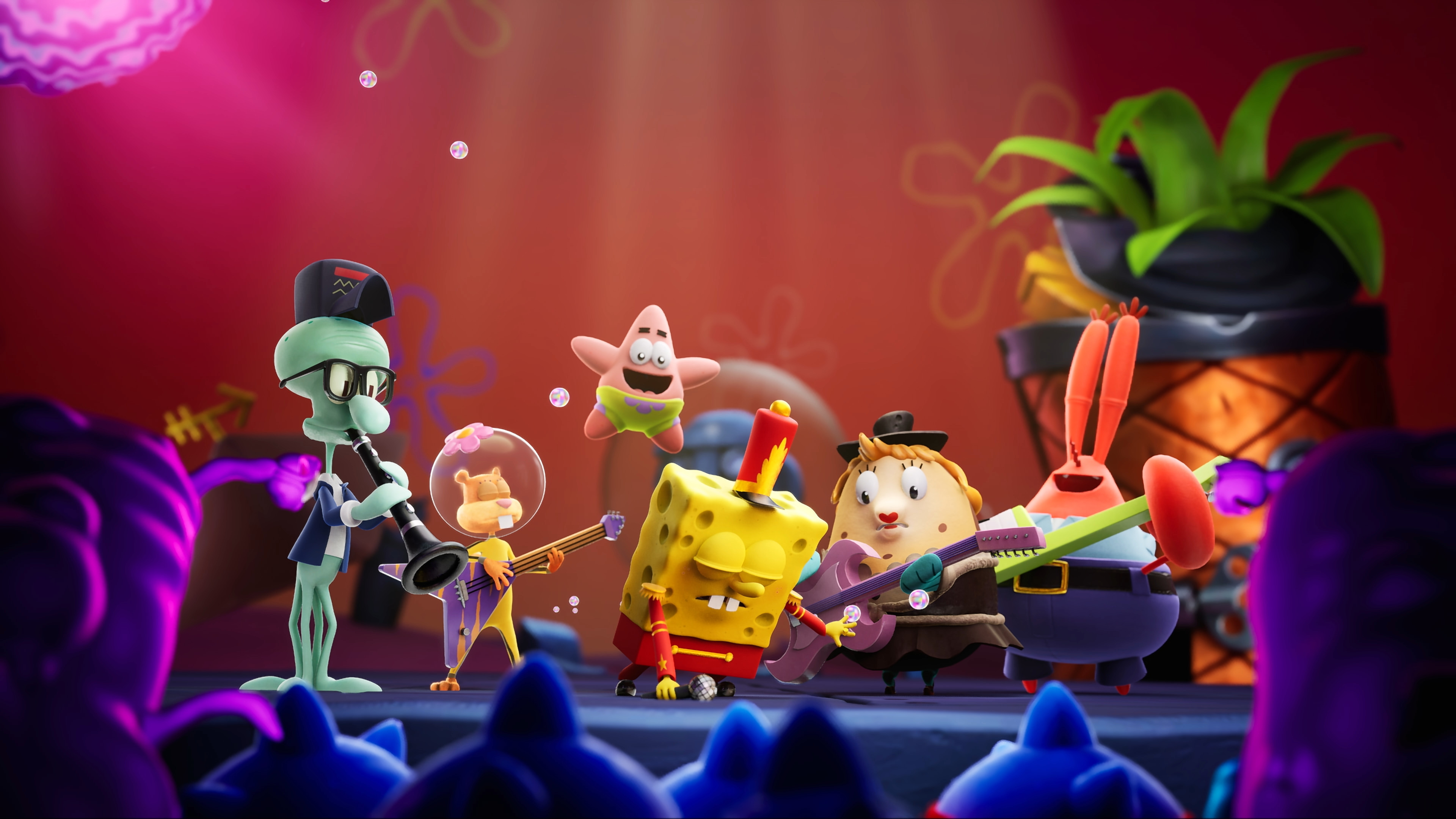 The Spongebob Movie 4K Wallpapers