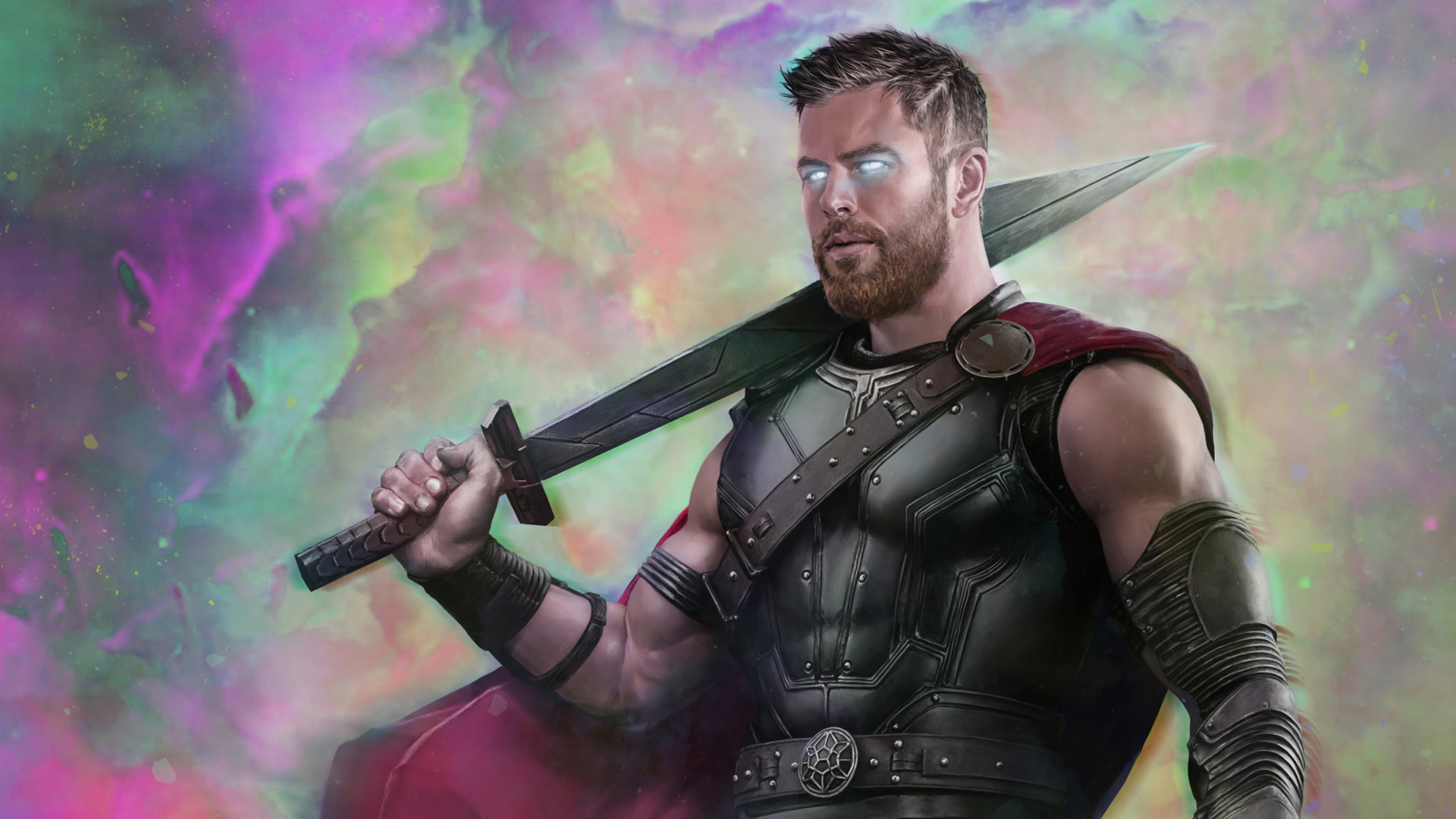 Thor And Valkyrie In Thor Ragnarok 2017 Wallpapers