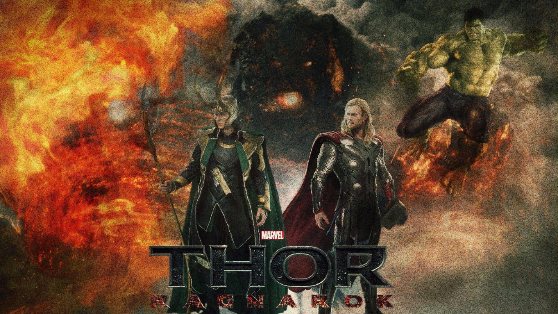 Thor Ragnarok Movie Cast Poster 2017 Wallpapers