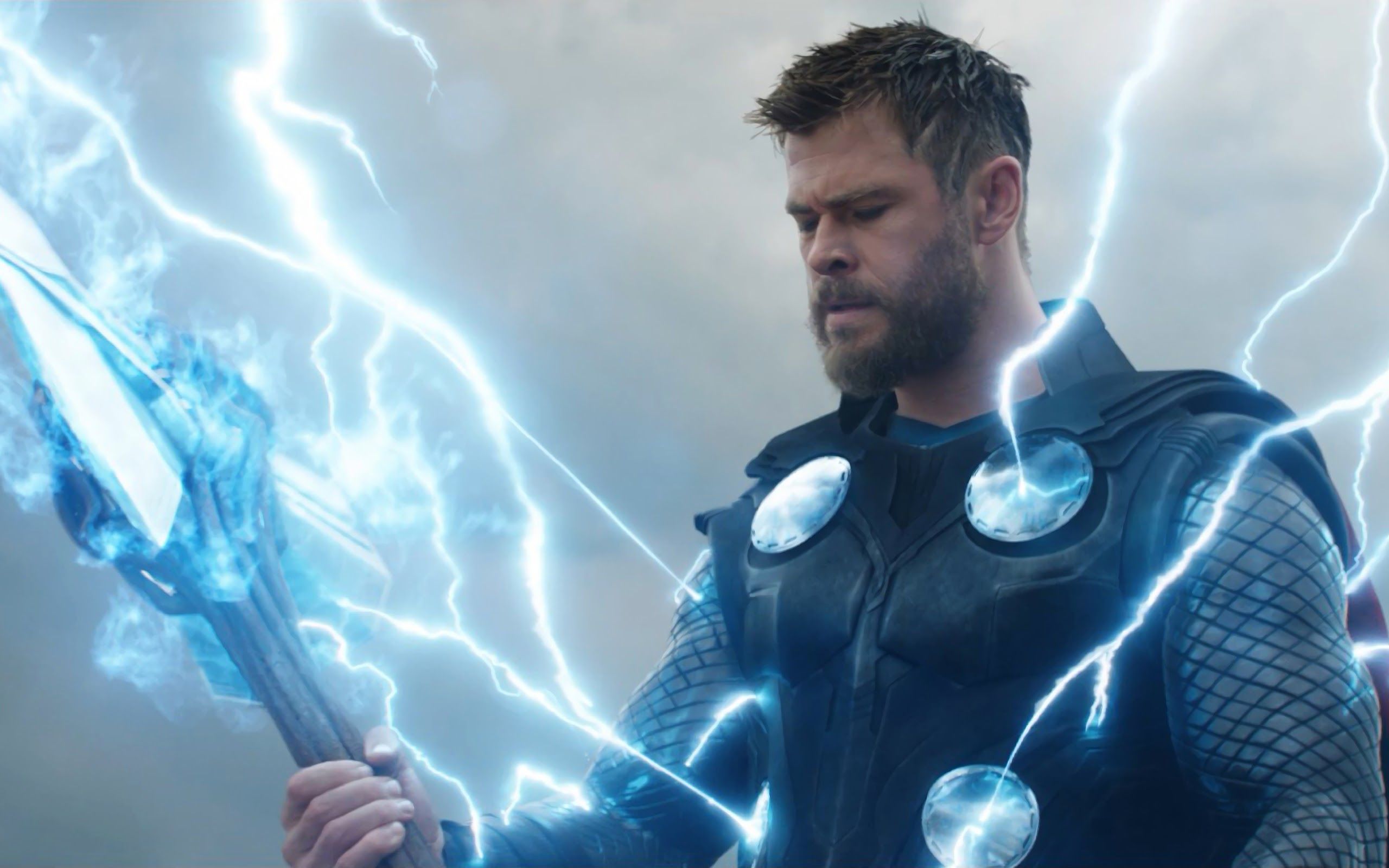 Thor With Stormbreaker And Mjolnir Wallpapers