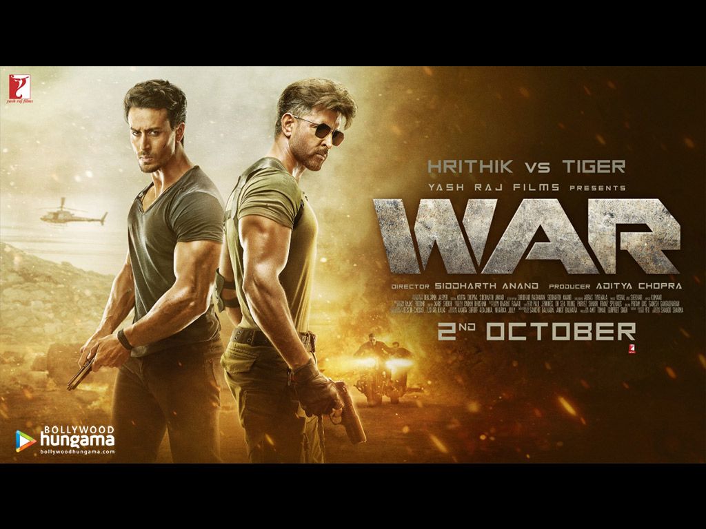 Tiger Shroff And Hrithik Roshan War Movie Wallpapers