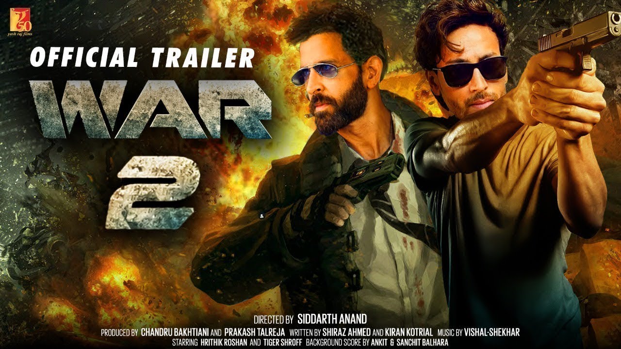 Tiger Shroff And Hrithik Roshan War Movie Wallpapers