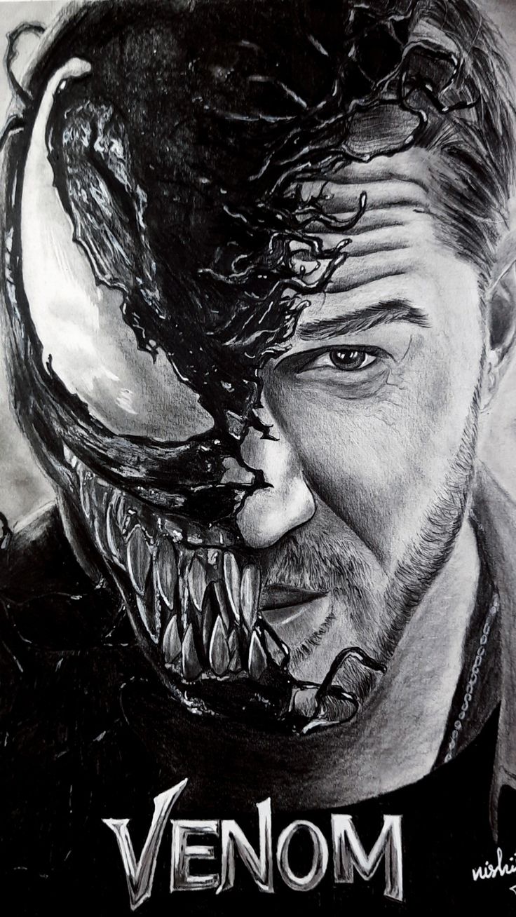 Tom Hardy Venom Artistic Wallpapers