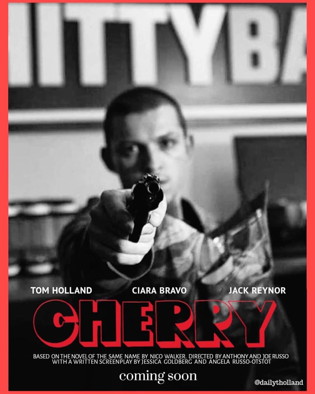 Tom Holland 2021 Cherry Movie Wallpapers