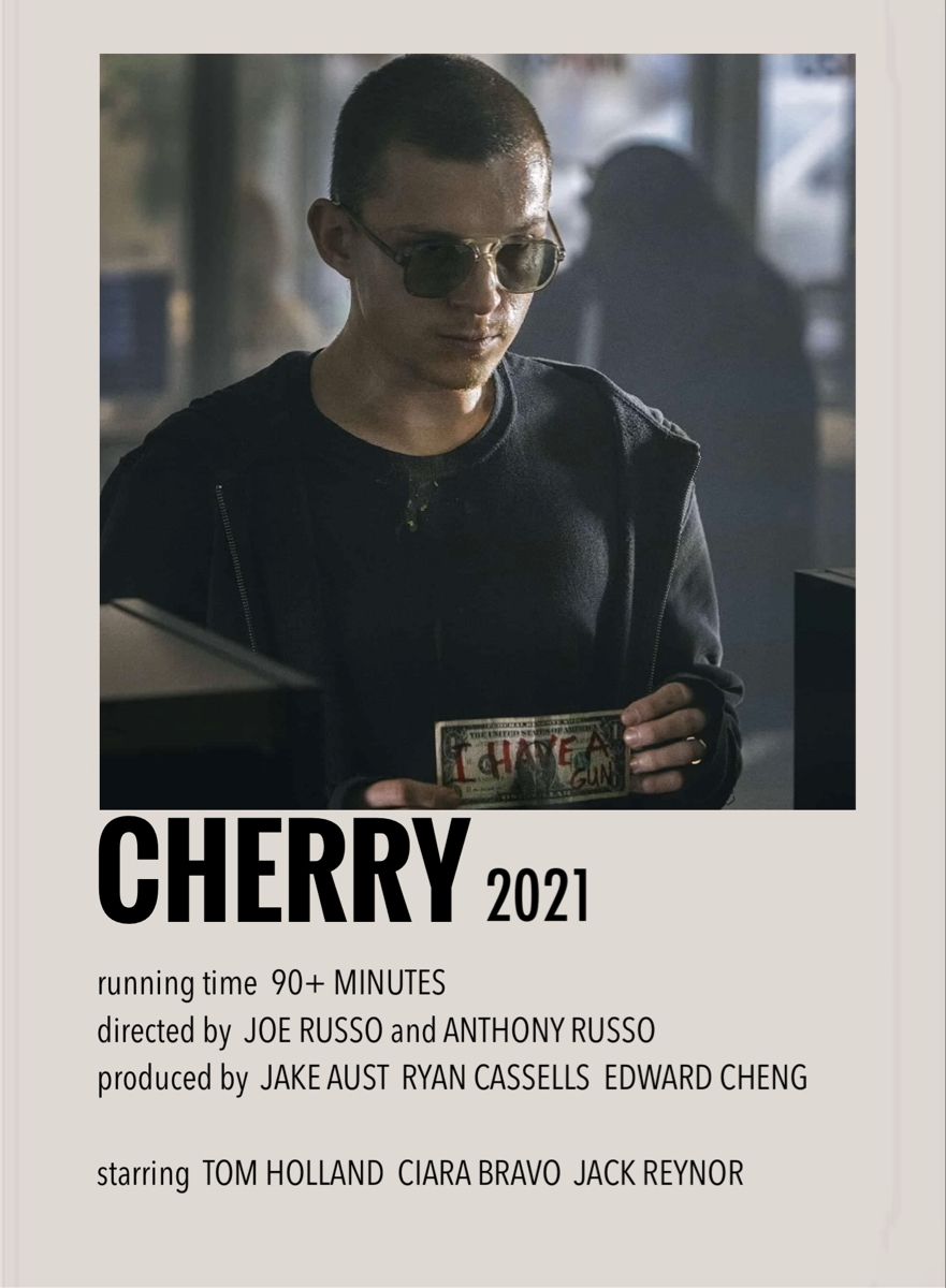 Tom Holland 2021 Cherry Movie Wallpapers